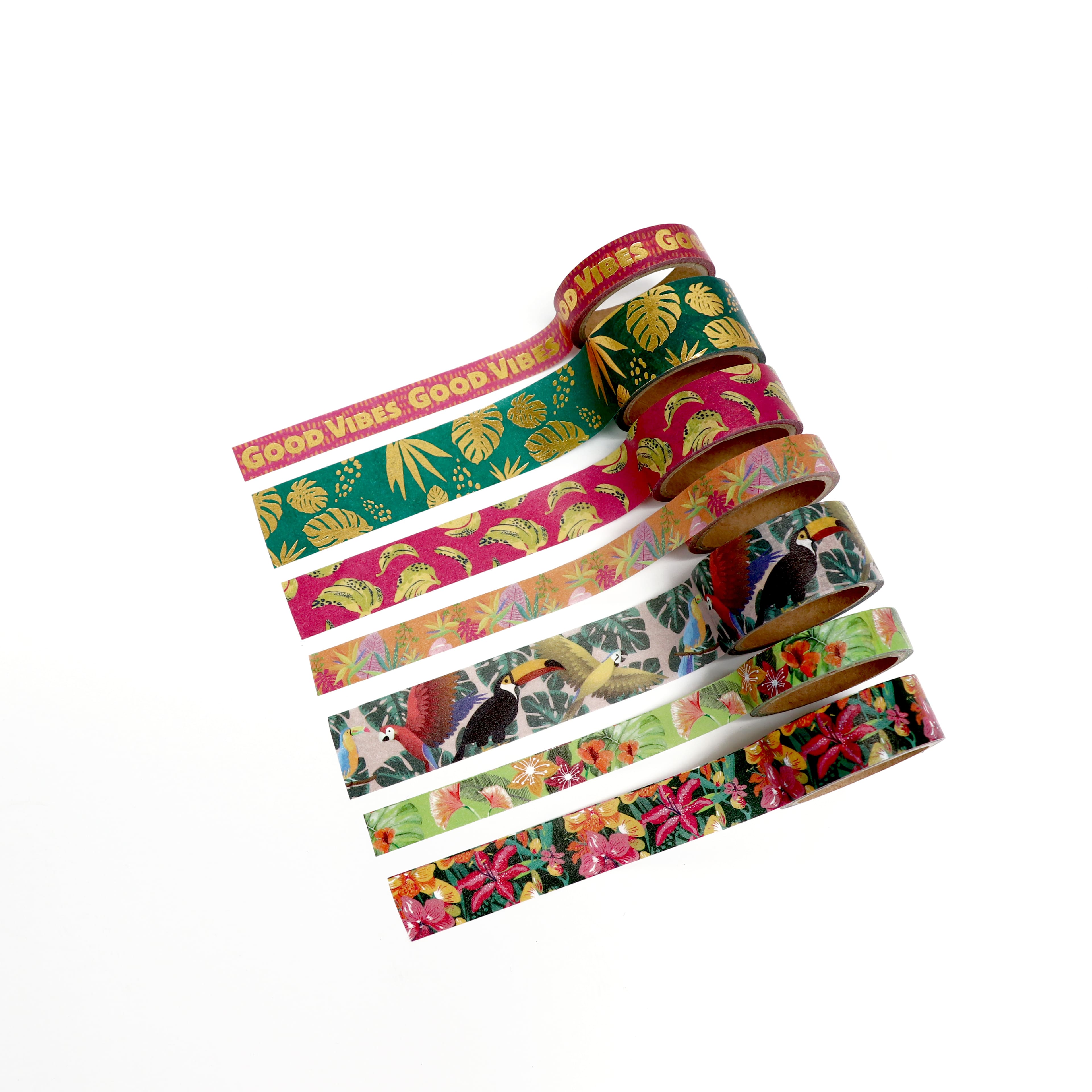 7-Piece Hothouse Washi Tape Tube by Recollections™