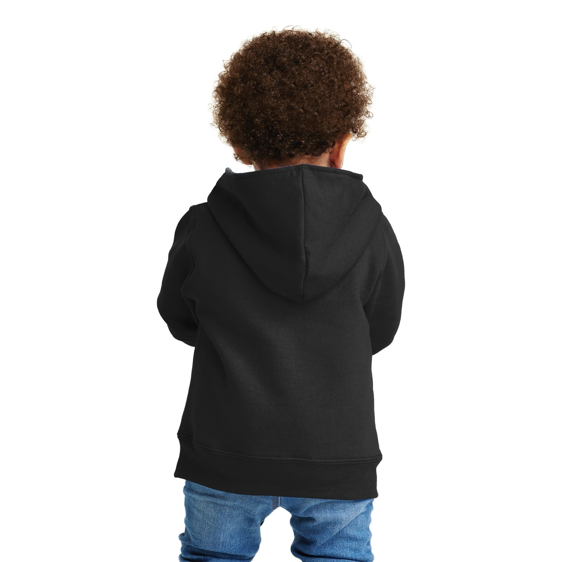 Port & Company® Core Fleece Full-Zip Hooded Toddler Sweatshirt