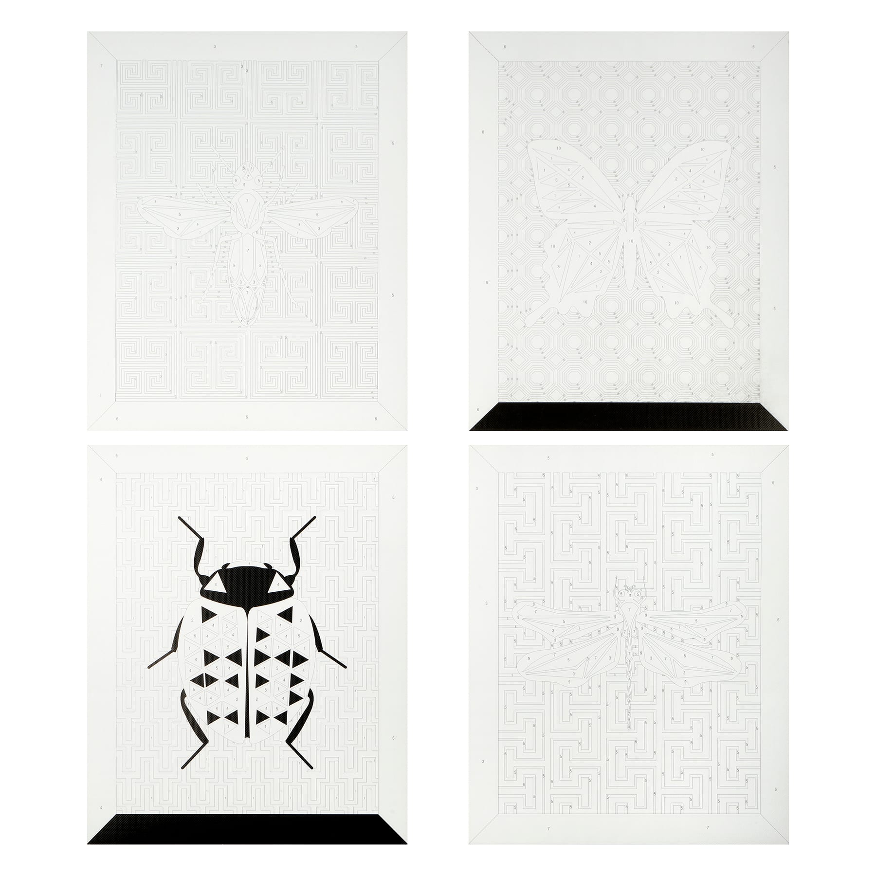 Jonathan Adler x Michaels Icons Paint Marker-By-Number Kit