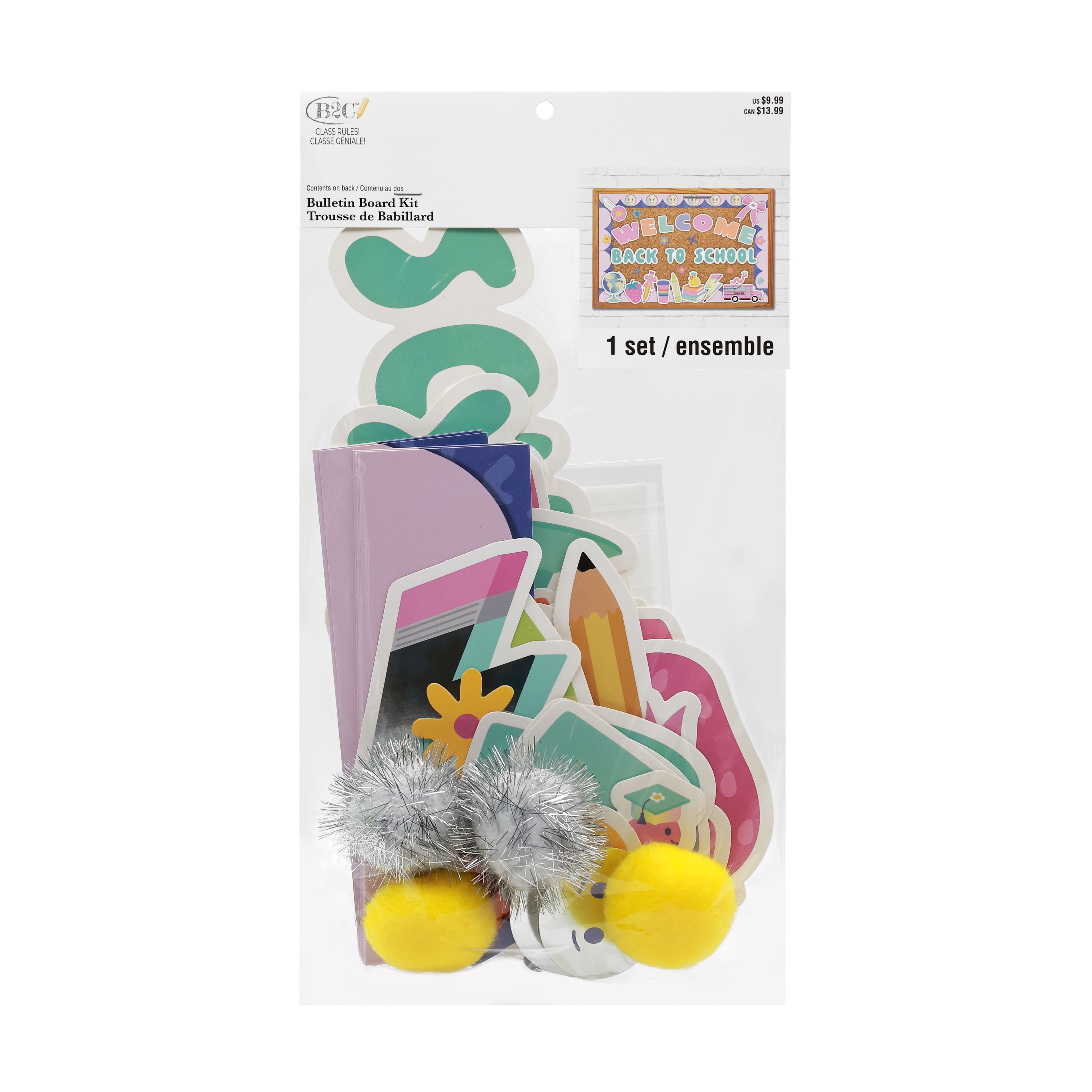 Class Rules! Welcome Back to School Bulletin Board Kit by B2C™