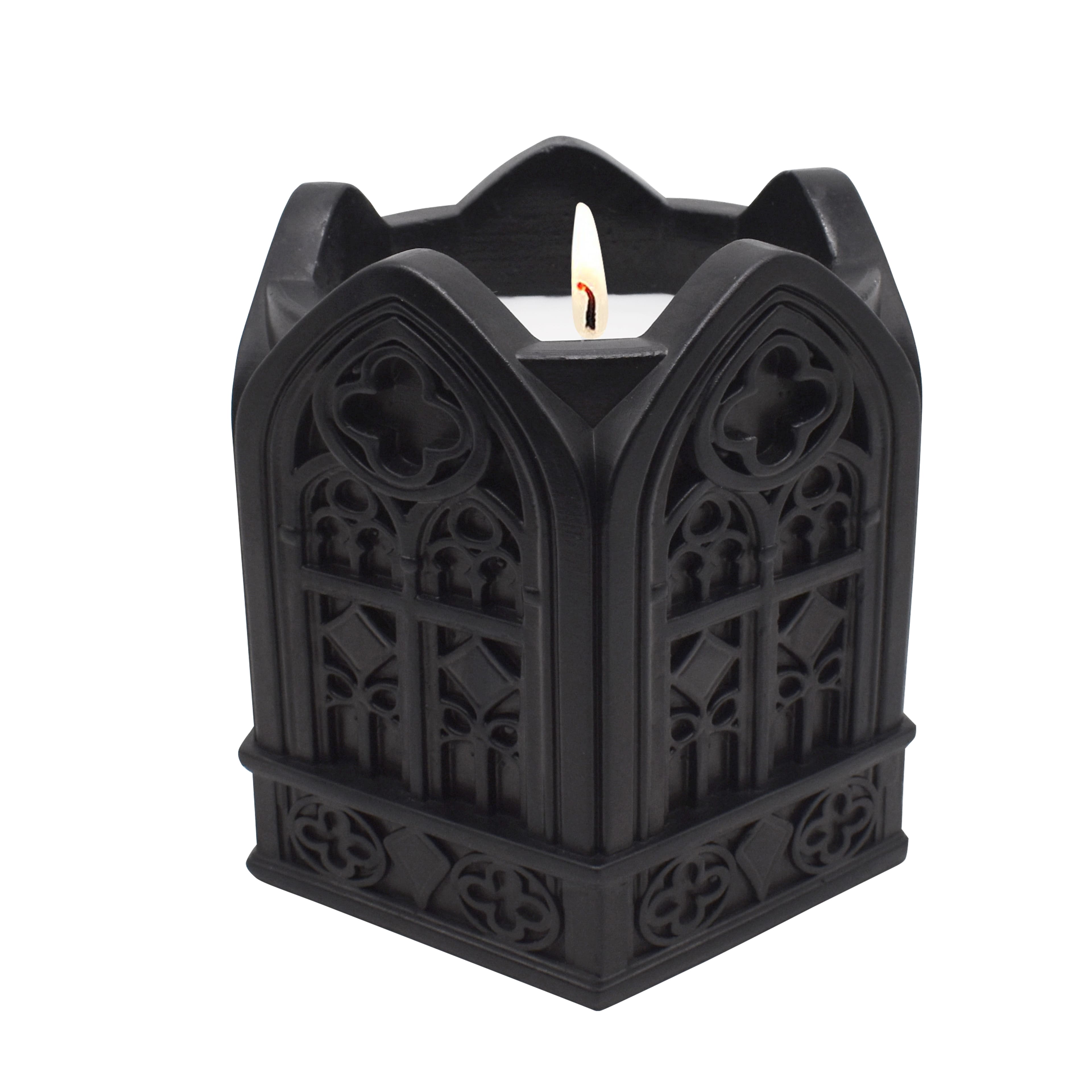 14oz. Midnight Embers Scented Ceramic Cathedral Candle by Ashland®
