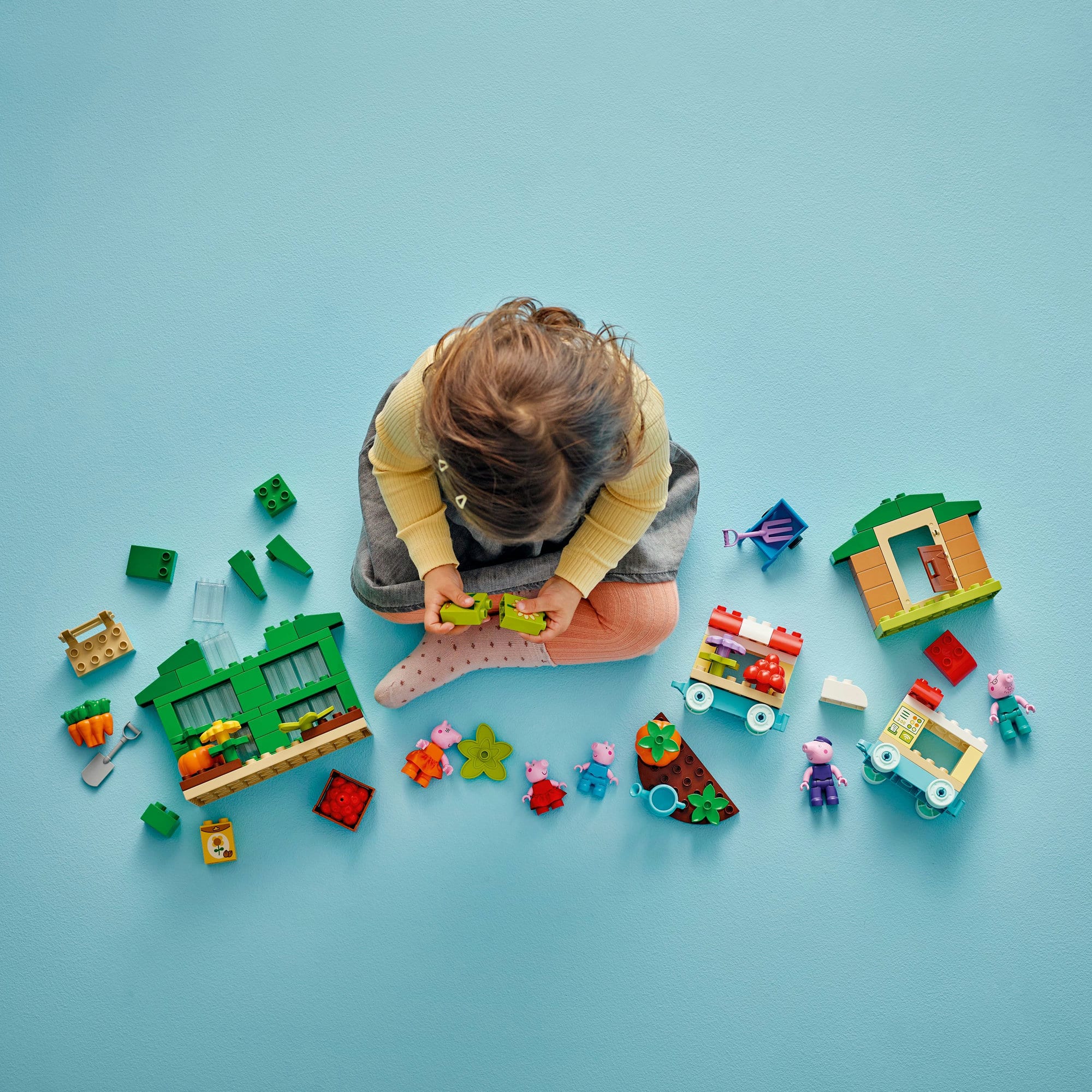 LEGO® DUPLO® Peppa Pig Grandpa Pig’s Garden and Greenhouse Building Set 10461