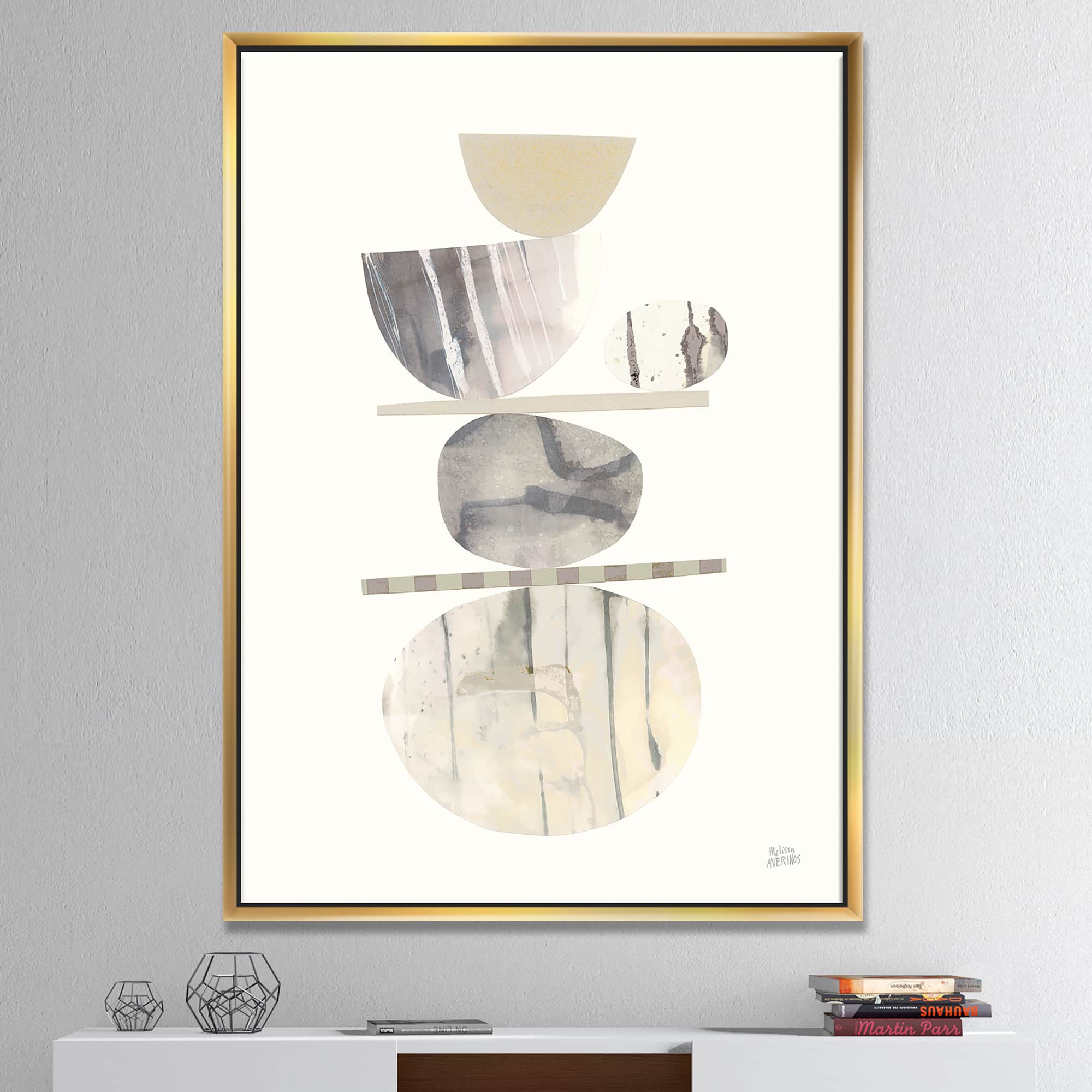 Designart - Geometric Balance Neutral II