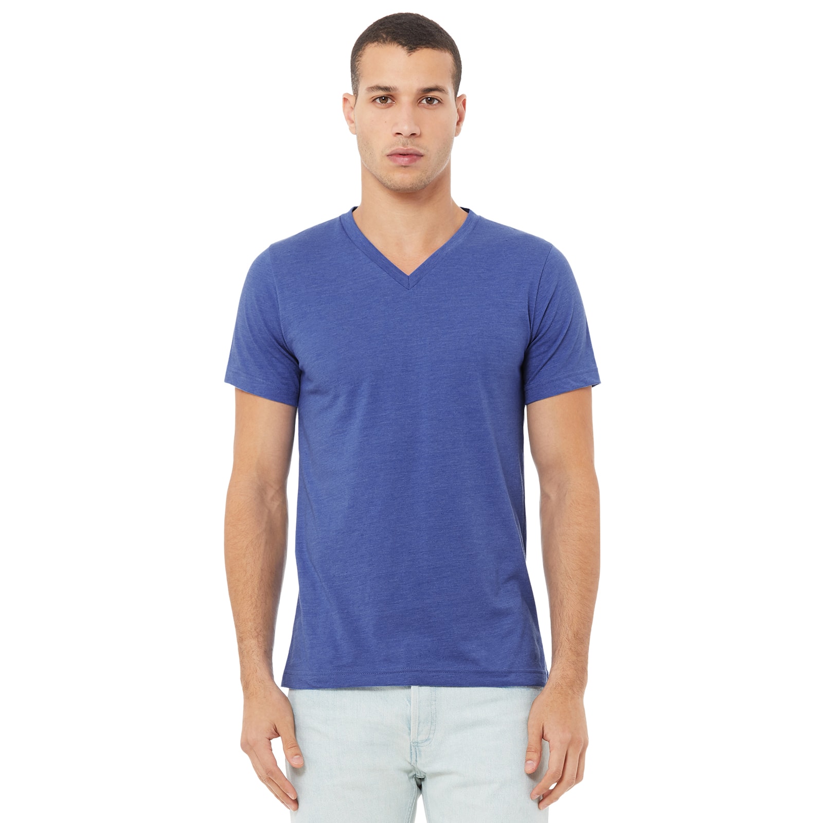 BELLA+CANVAS® Short Sleeve V-Neck Adult Unisex Jersey T-Shirt