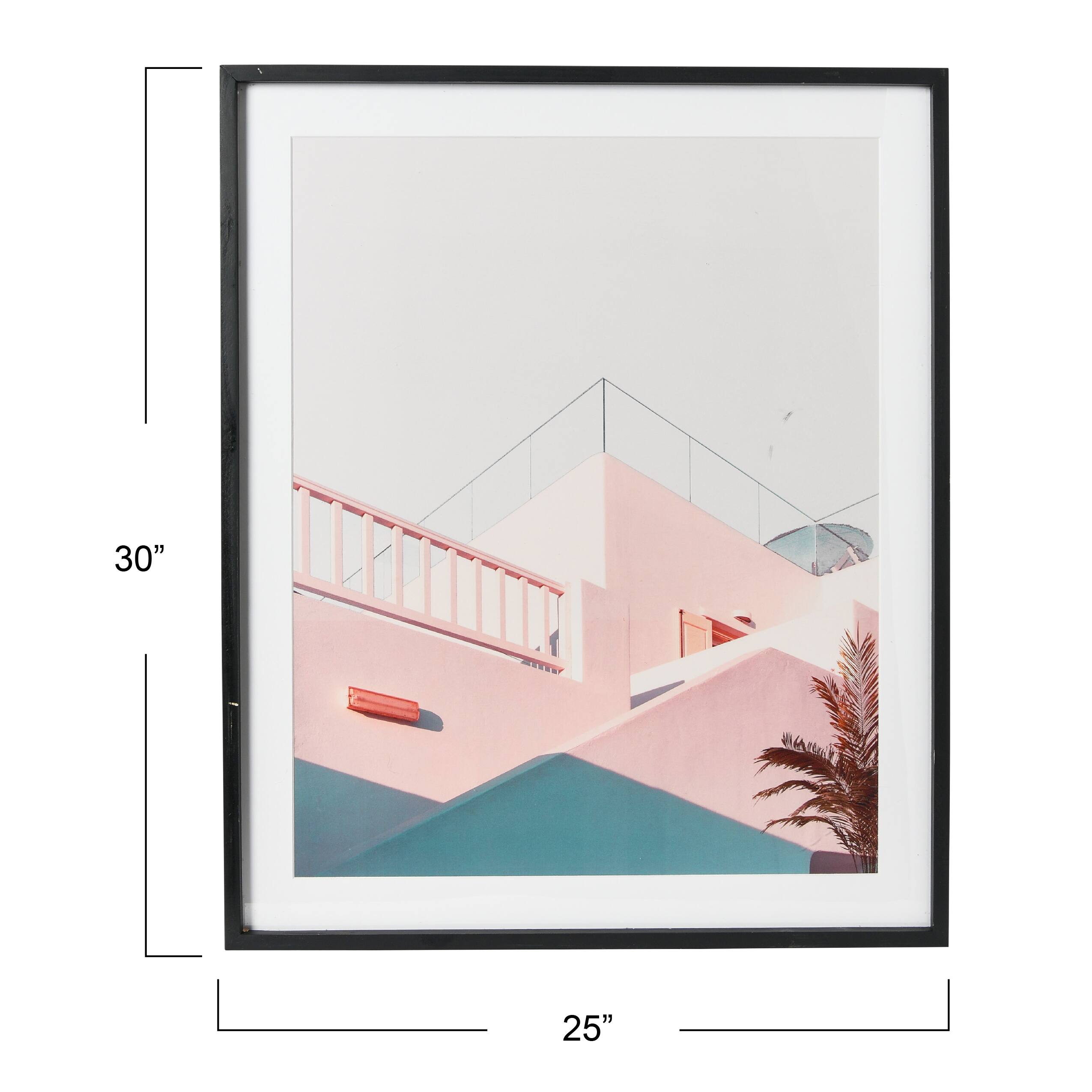 Hello Honey® Framed Architecture Photograph Wall Art