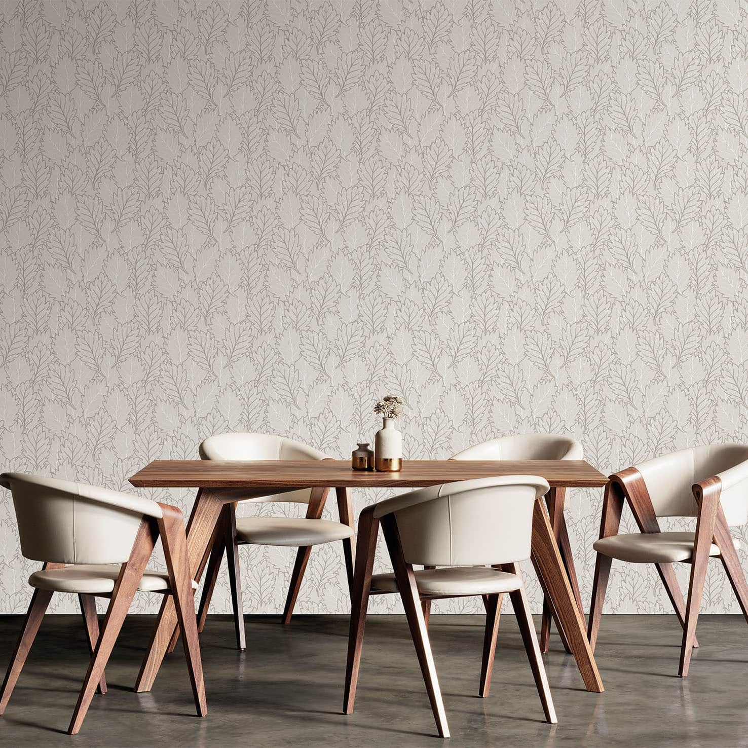 Designs Direct Quercus Leaves Wallpaper
