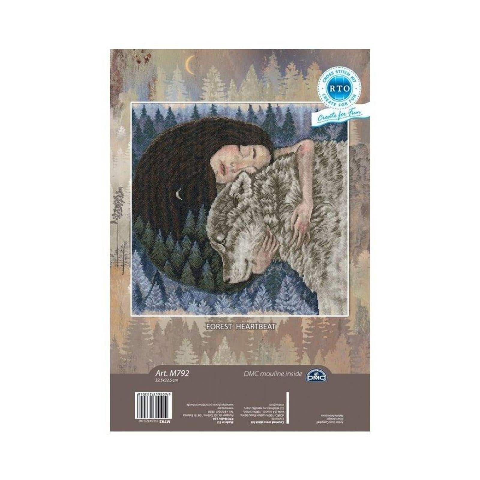 RTO Forest Heartbeat Cross Stitch Kit