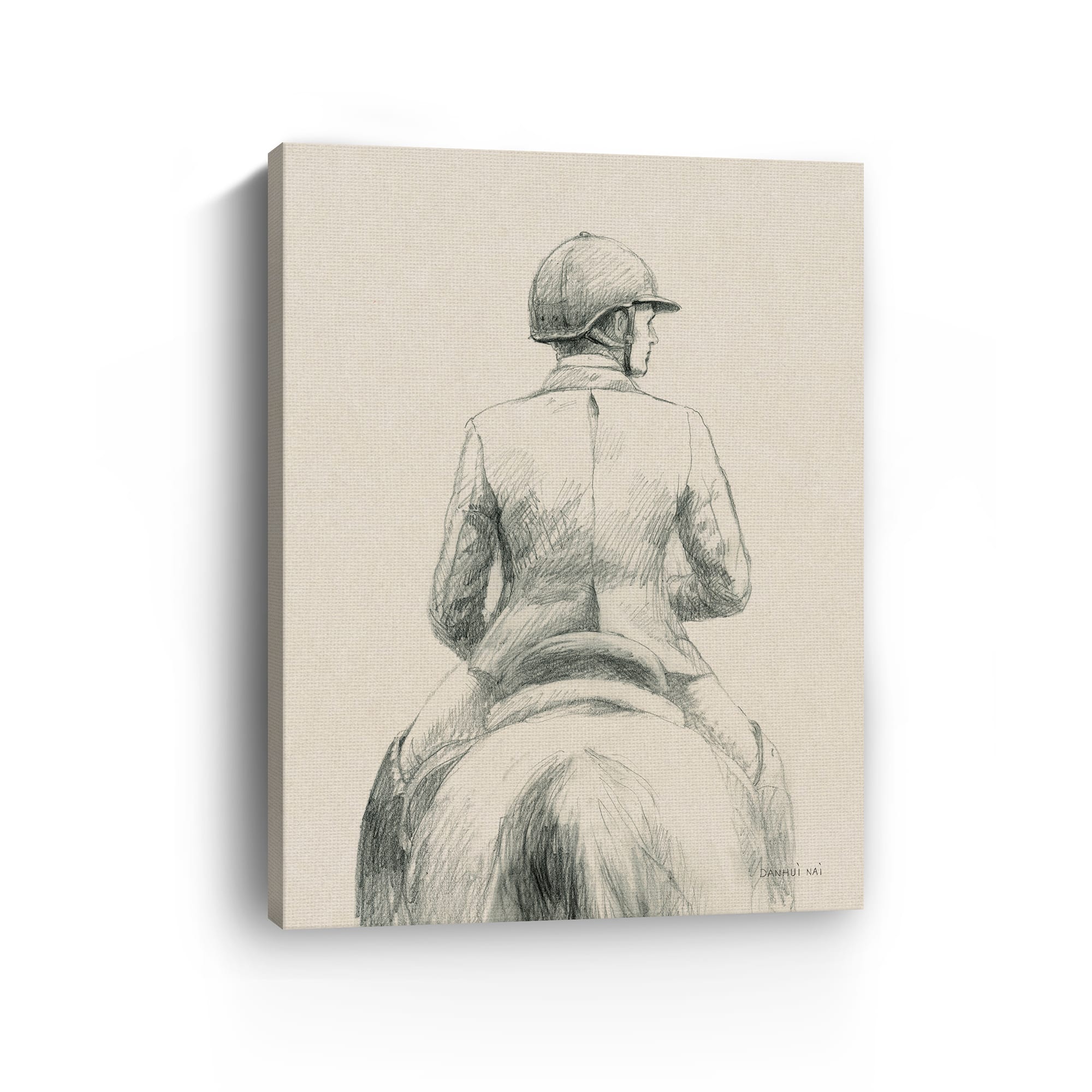 Lumaprints English Rider I Canvas Giclée Art