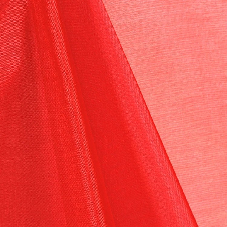Red Mirror Organza