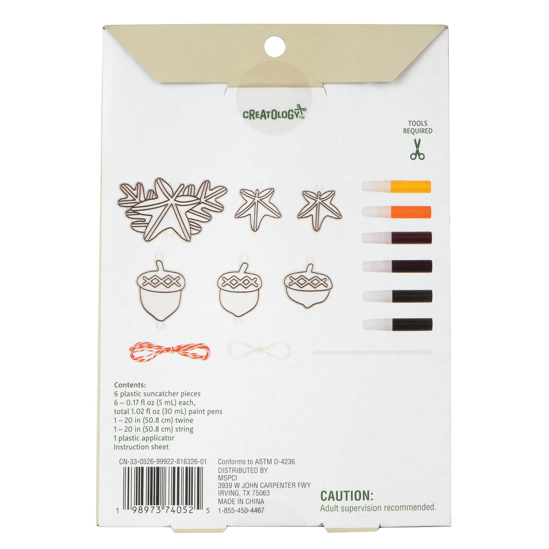 Thanksgiving Suncatcher Craft Kit by Creatology™