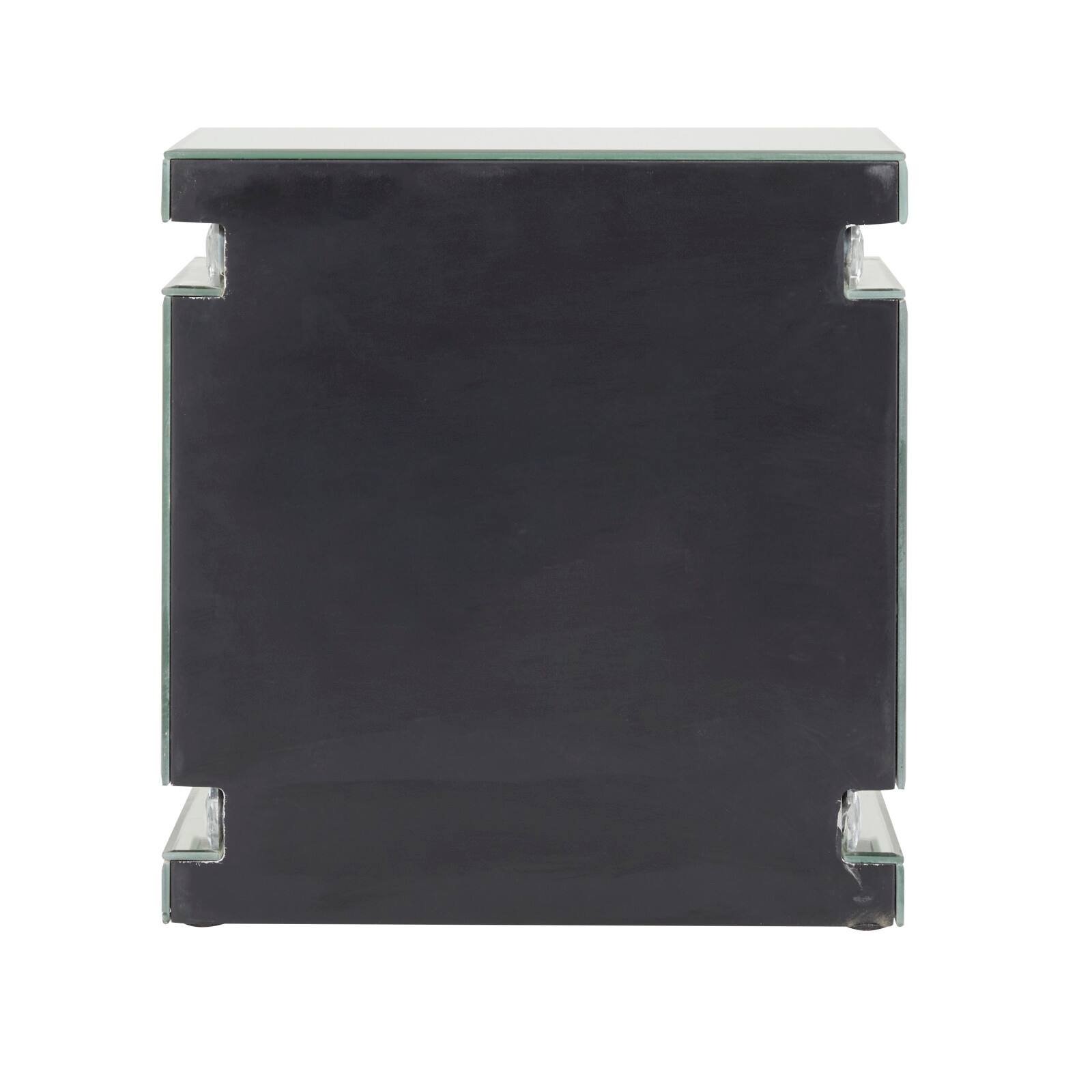 Silver Glam Jewelry Box, 11" x 8" x 11"