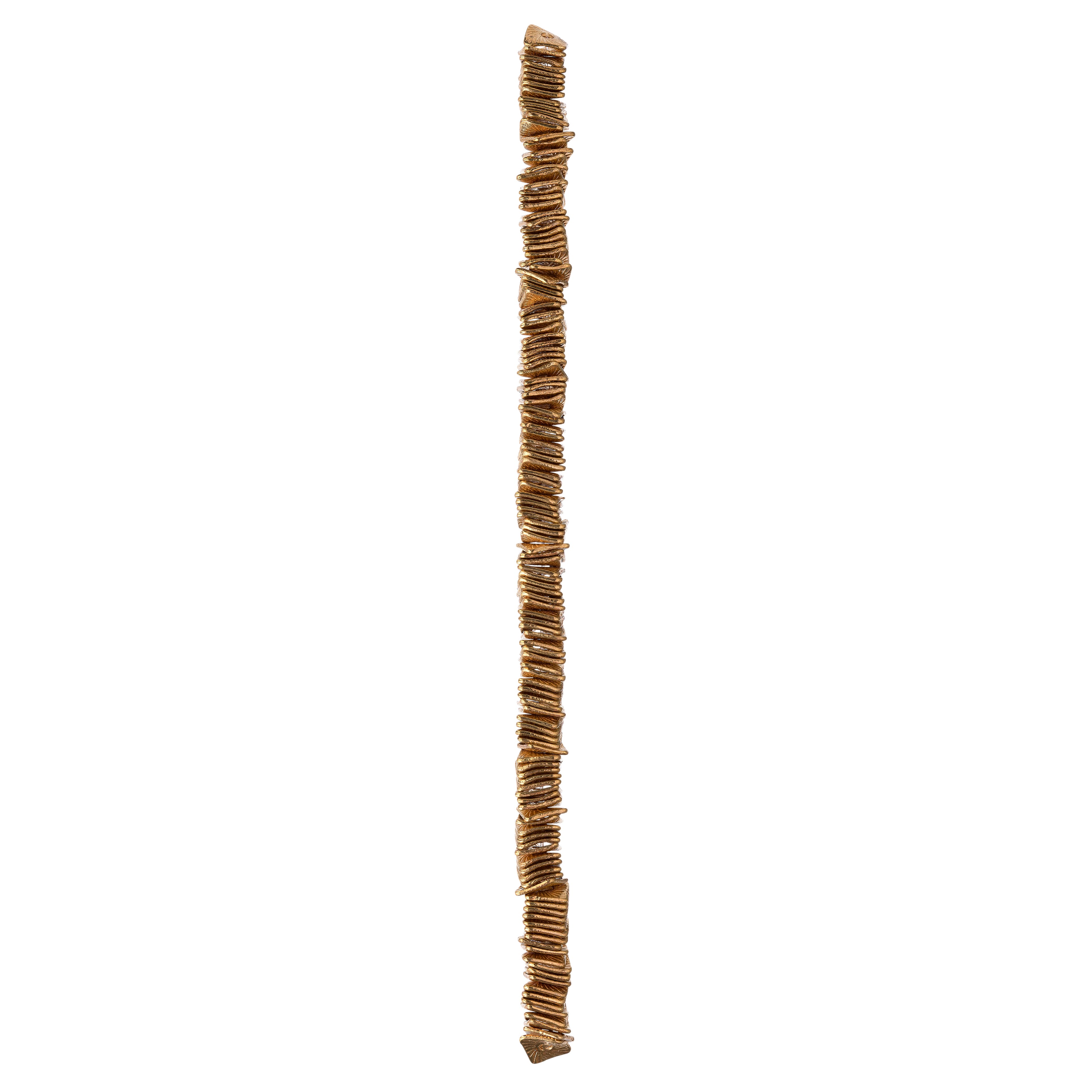 12 Pack: Metal Hammered Square Beads, 6mm by Bead Landing™