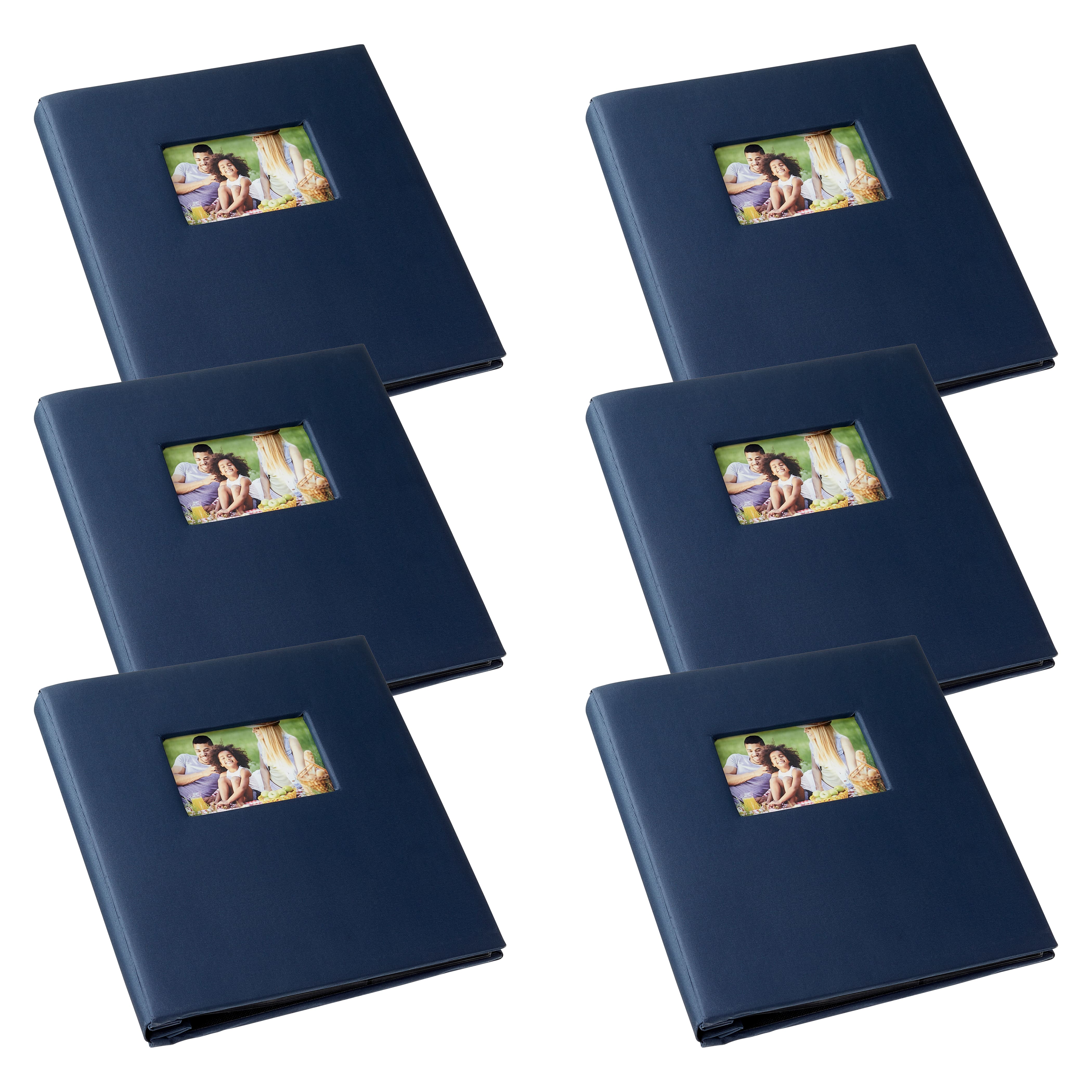 6 Pack: Faille 5 Pocket Photo Album by Recollections®