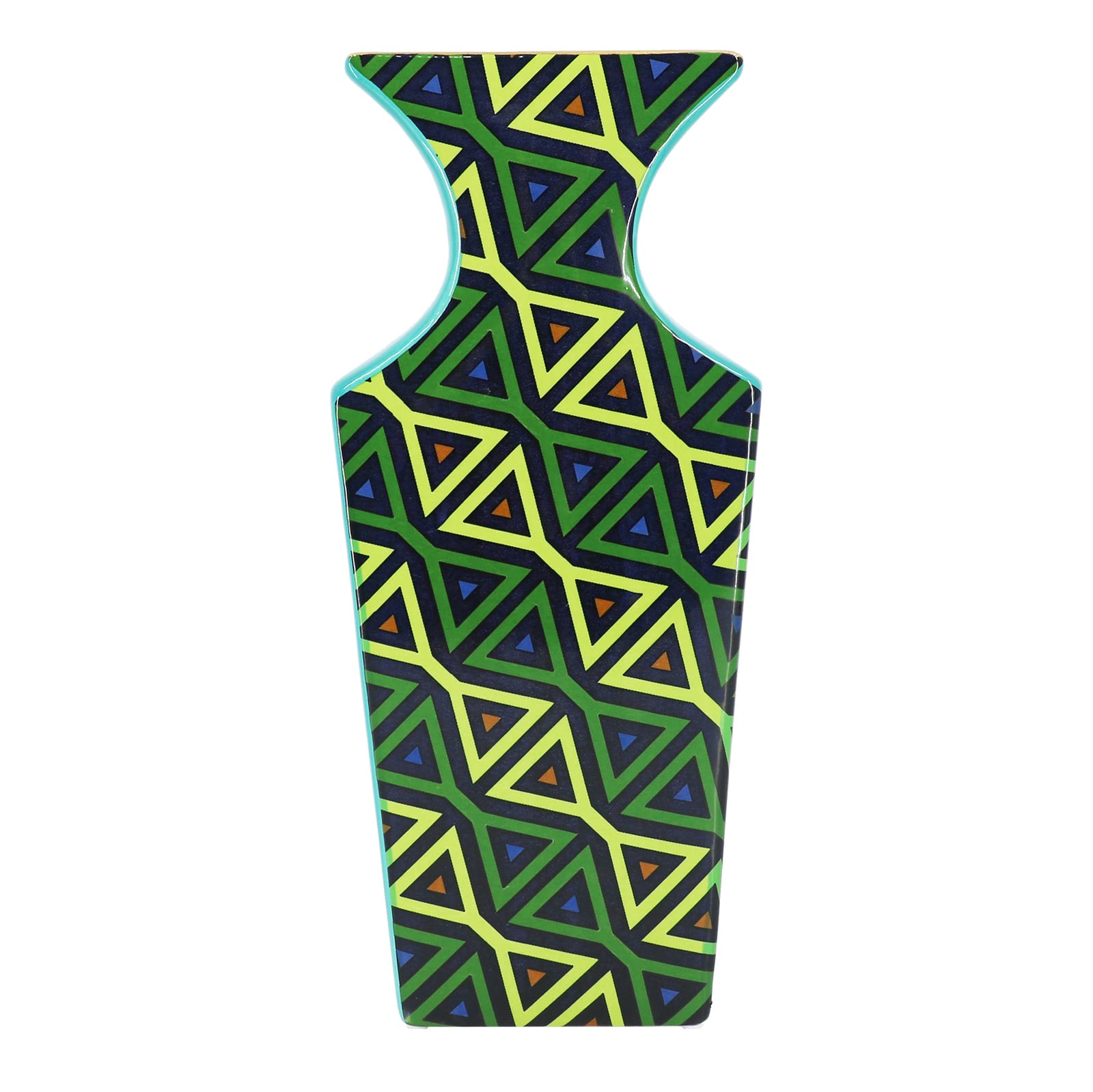 Jonathan Adler x Michaels 14.5" Blue & Green Ceramic Vase