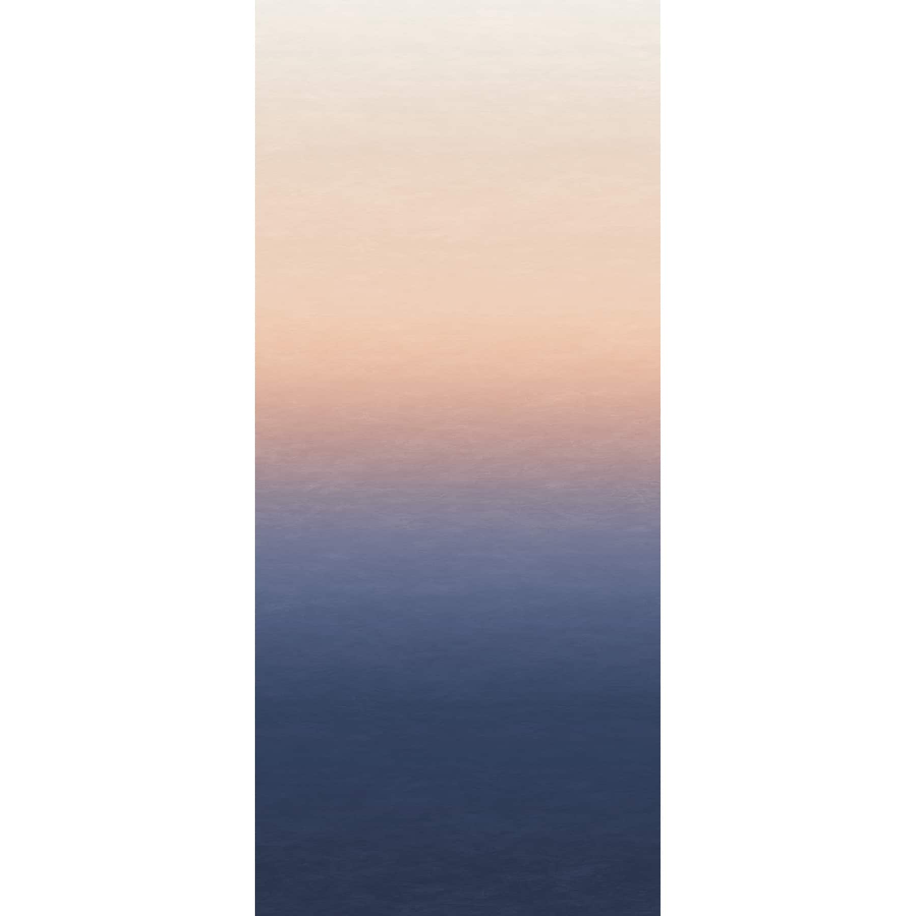 Katie Hunt Orange & Blue Ombre Sunrise Wall Mural
