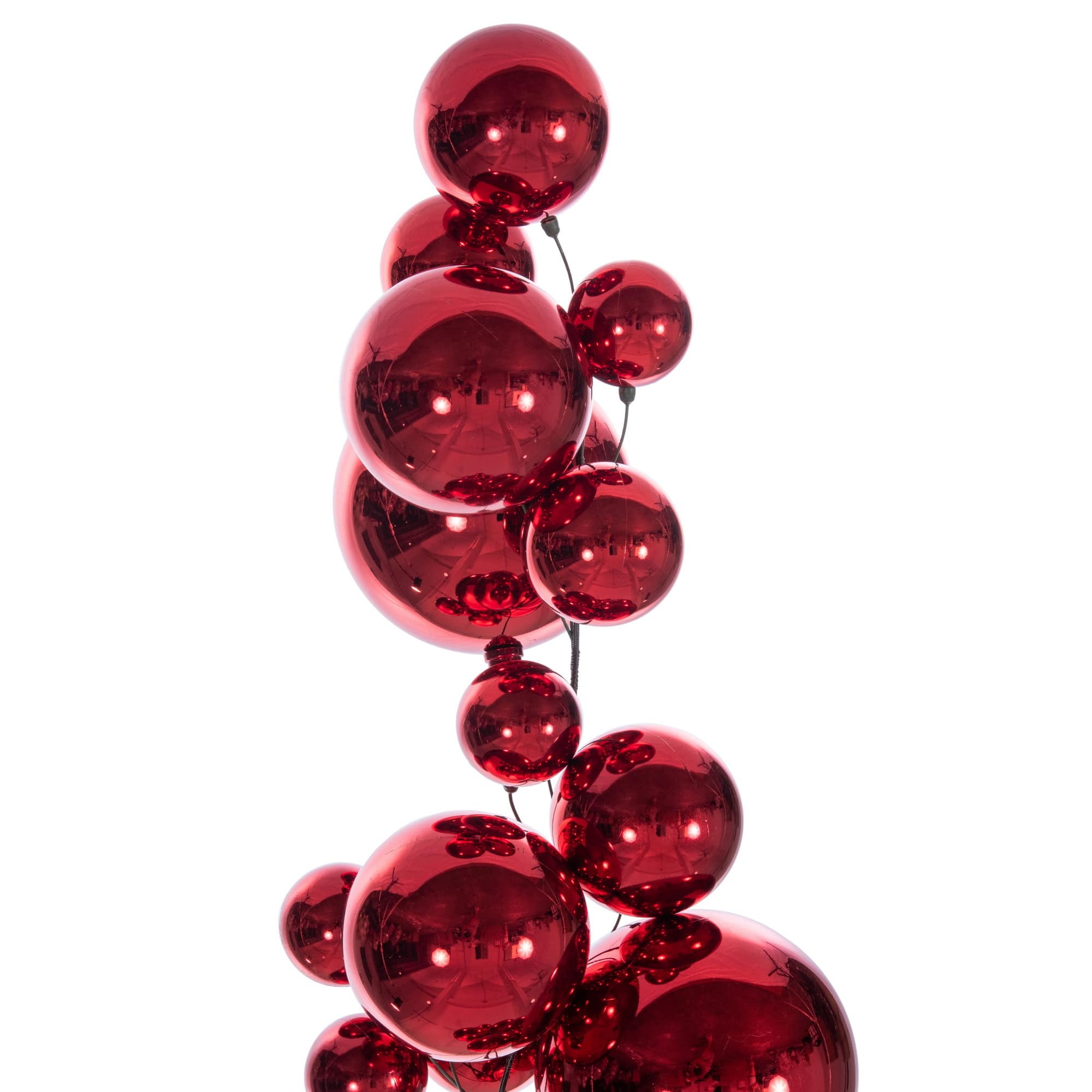 Vickerman 6Ft Ball Branch Garland in Red | 6 ft | Michaels®
