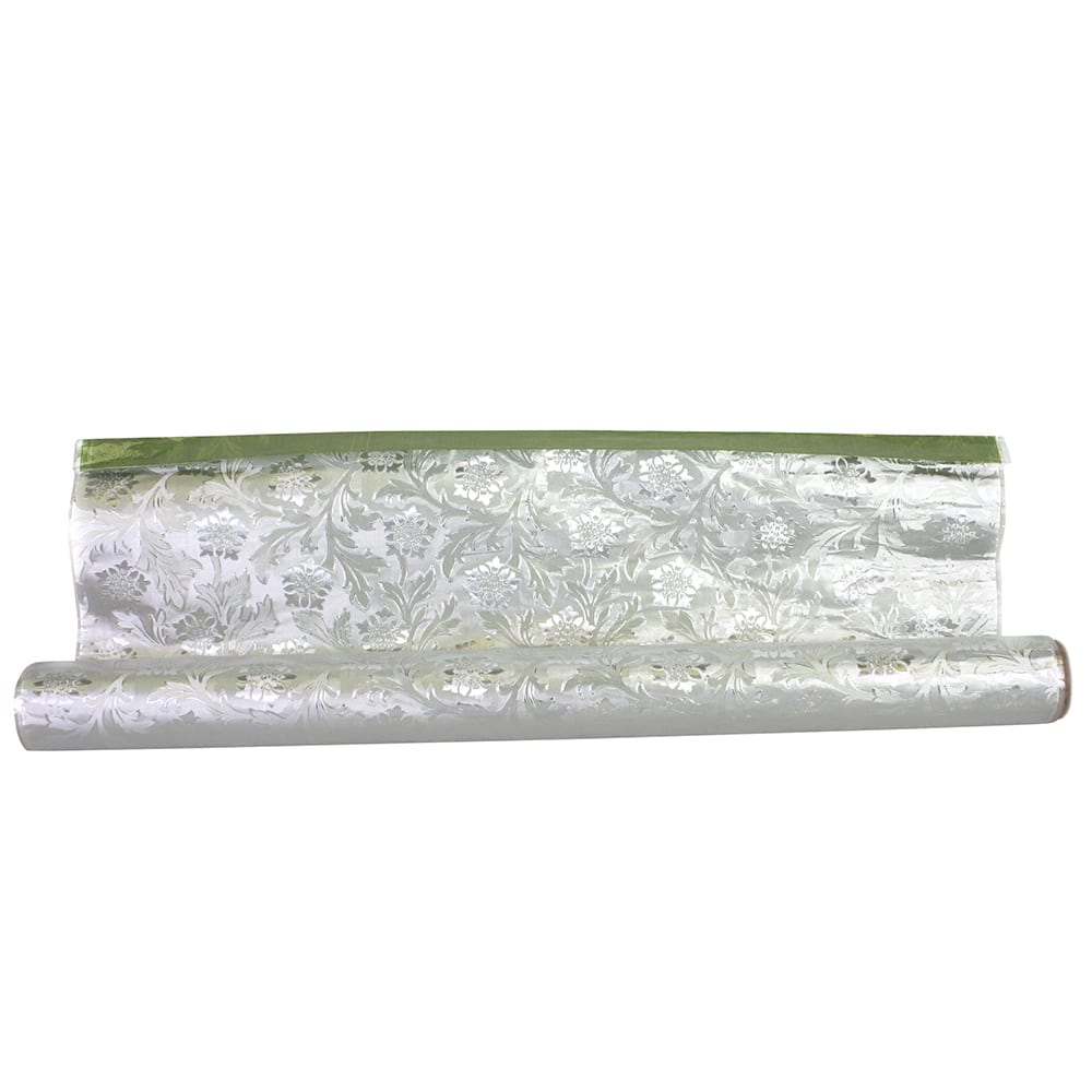 JAM Paper Floral Foil Wrapping Paper