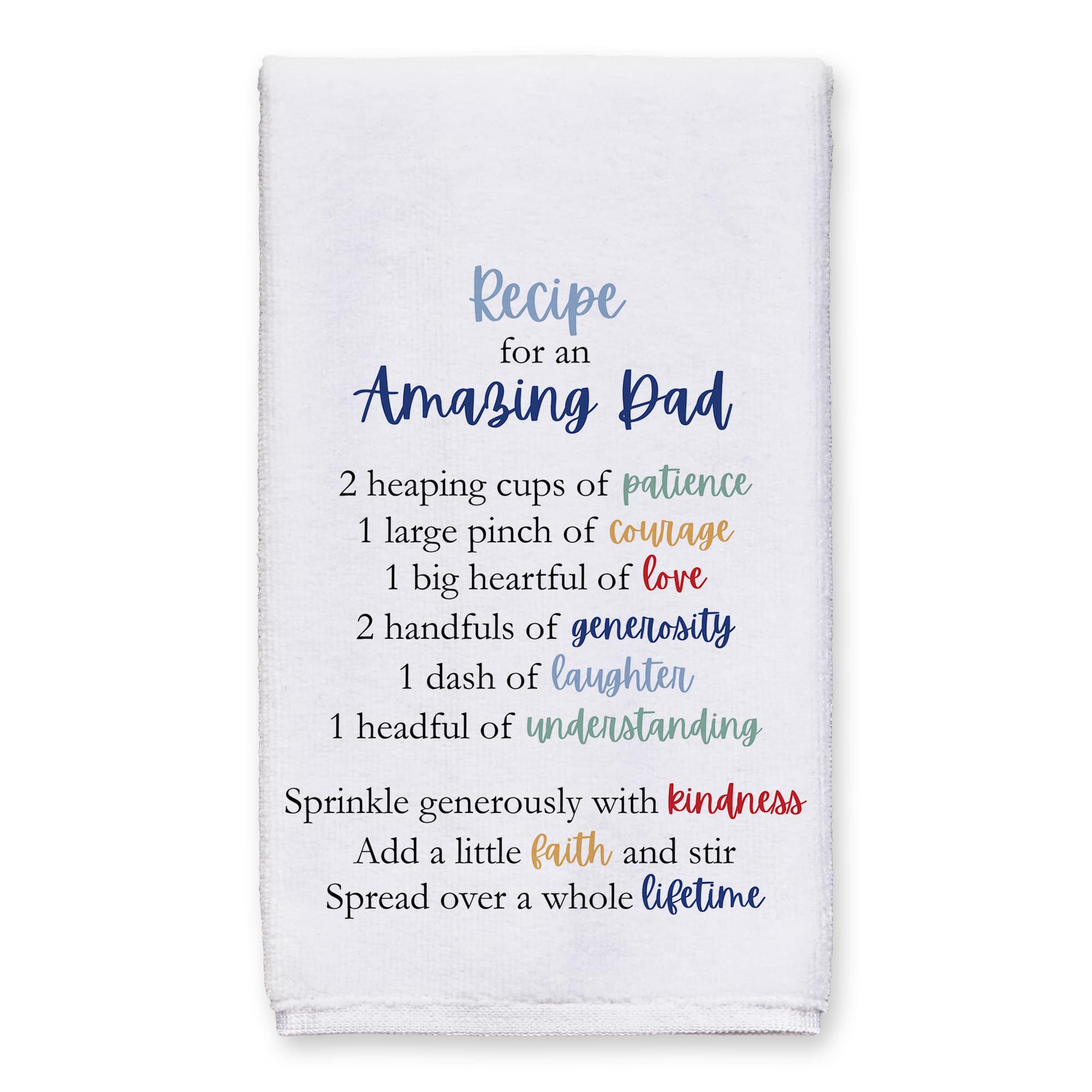 Recipe for an Amazing Dad Tea Towel Set