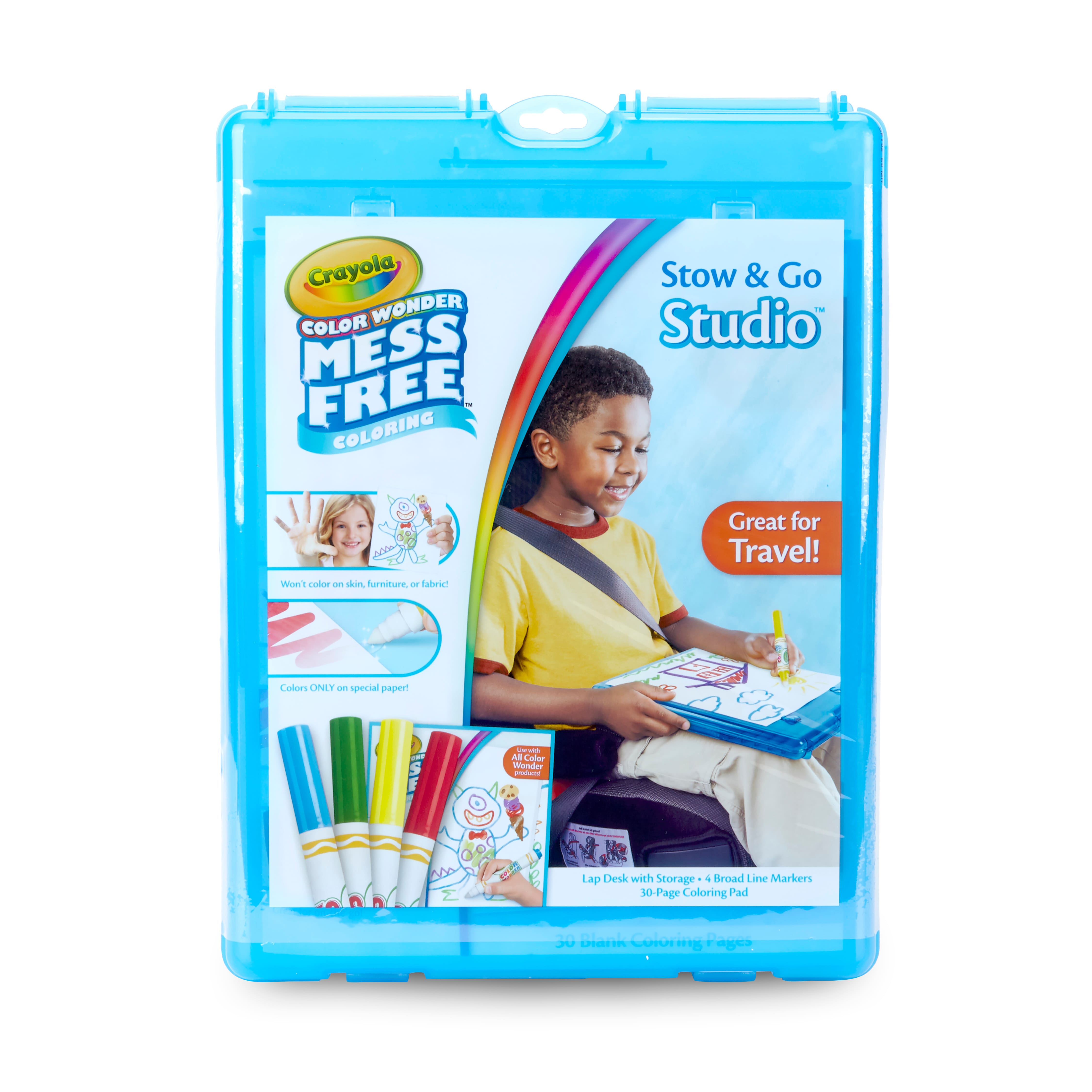 8 Pack: Crayola® Color Wonder™ Stow & Go Studio™ Lap Desk