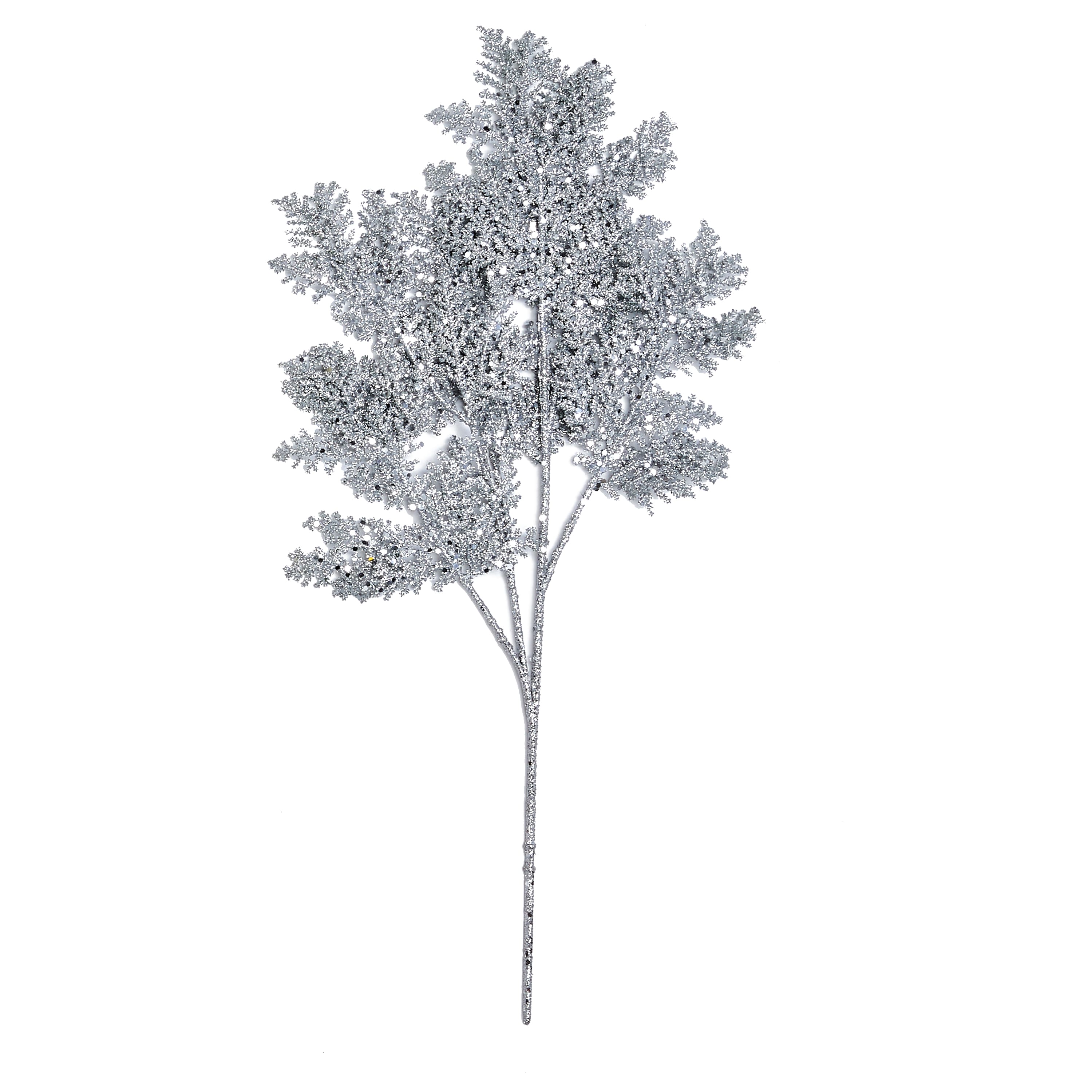 20" Christmas Artificial Glitter Juniper Sprays, 12ct.
