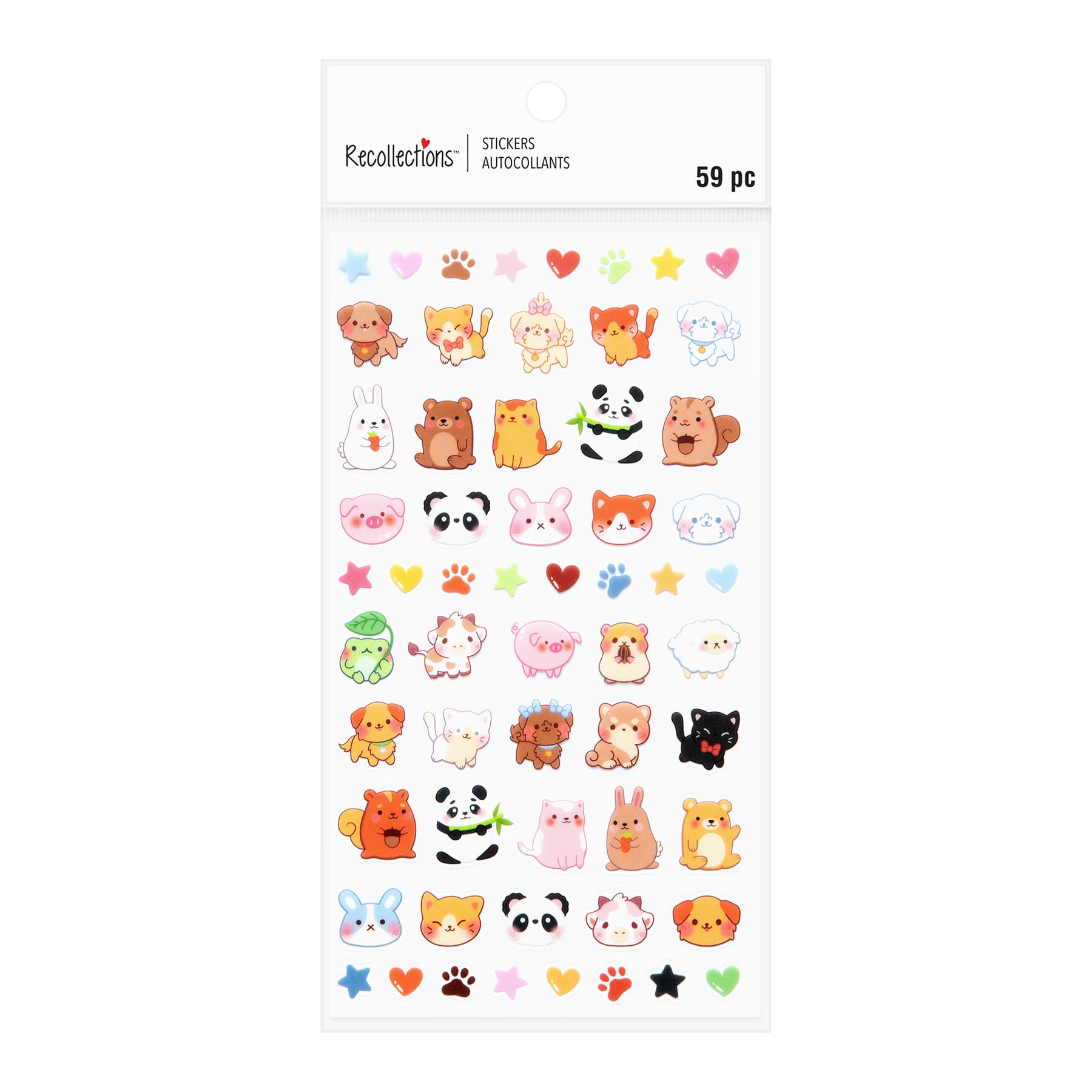 Kawaii Animal Mini Sticker by Recollections™