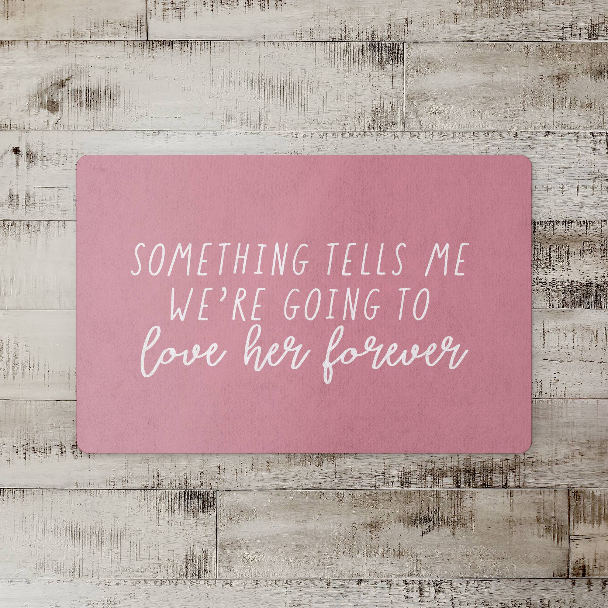 18" x 27" Love Her Forever Floor Mat