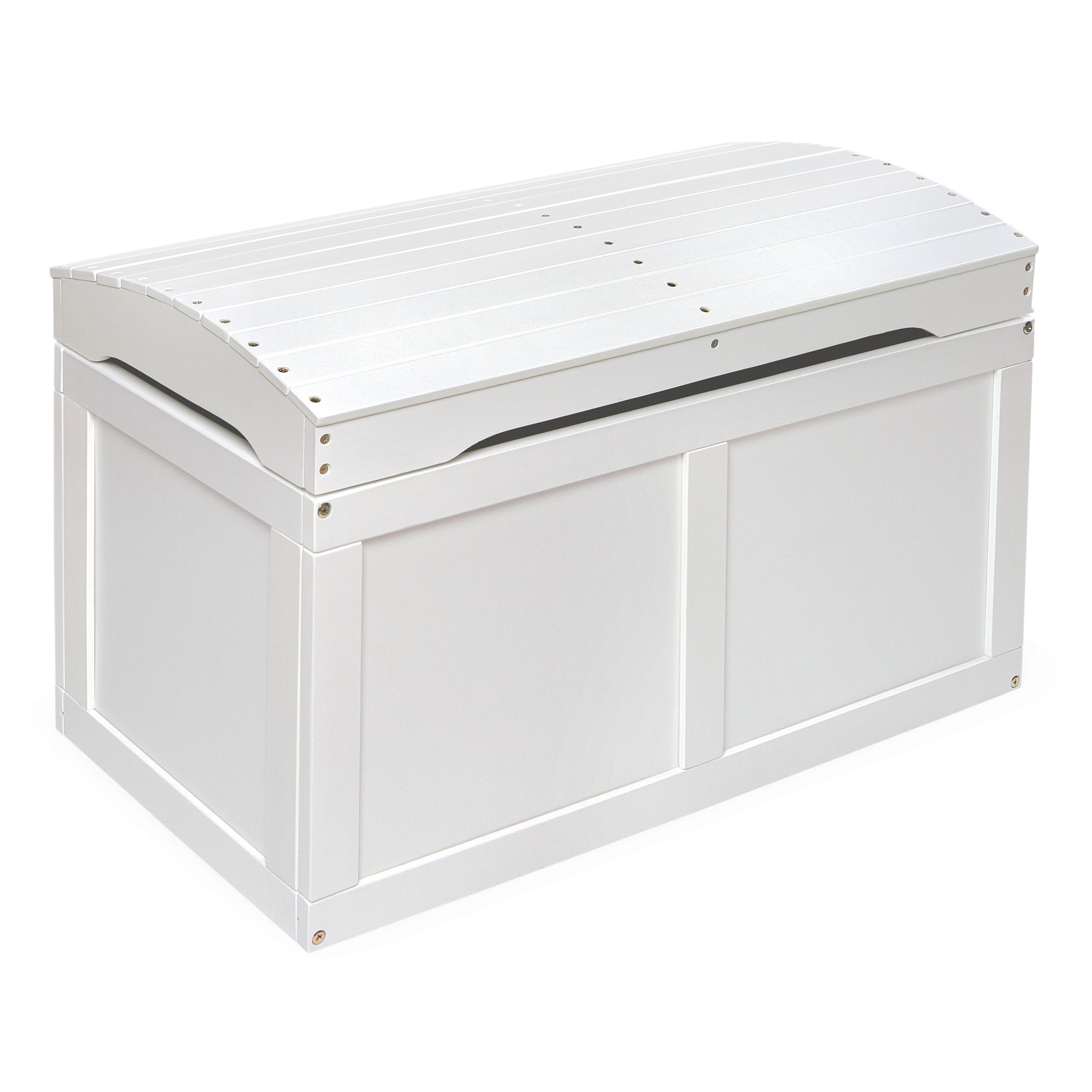 Badger Basket Hardwood Barrel Top Toy Chest