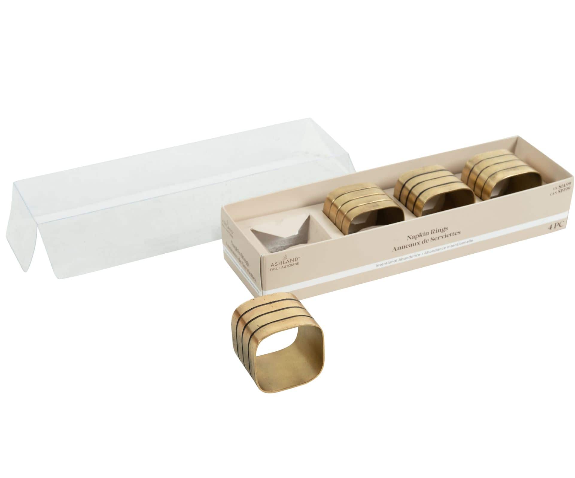 Metal Napkin Rings, 4ct. by Ashland®