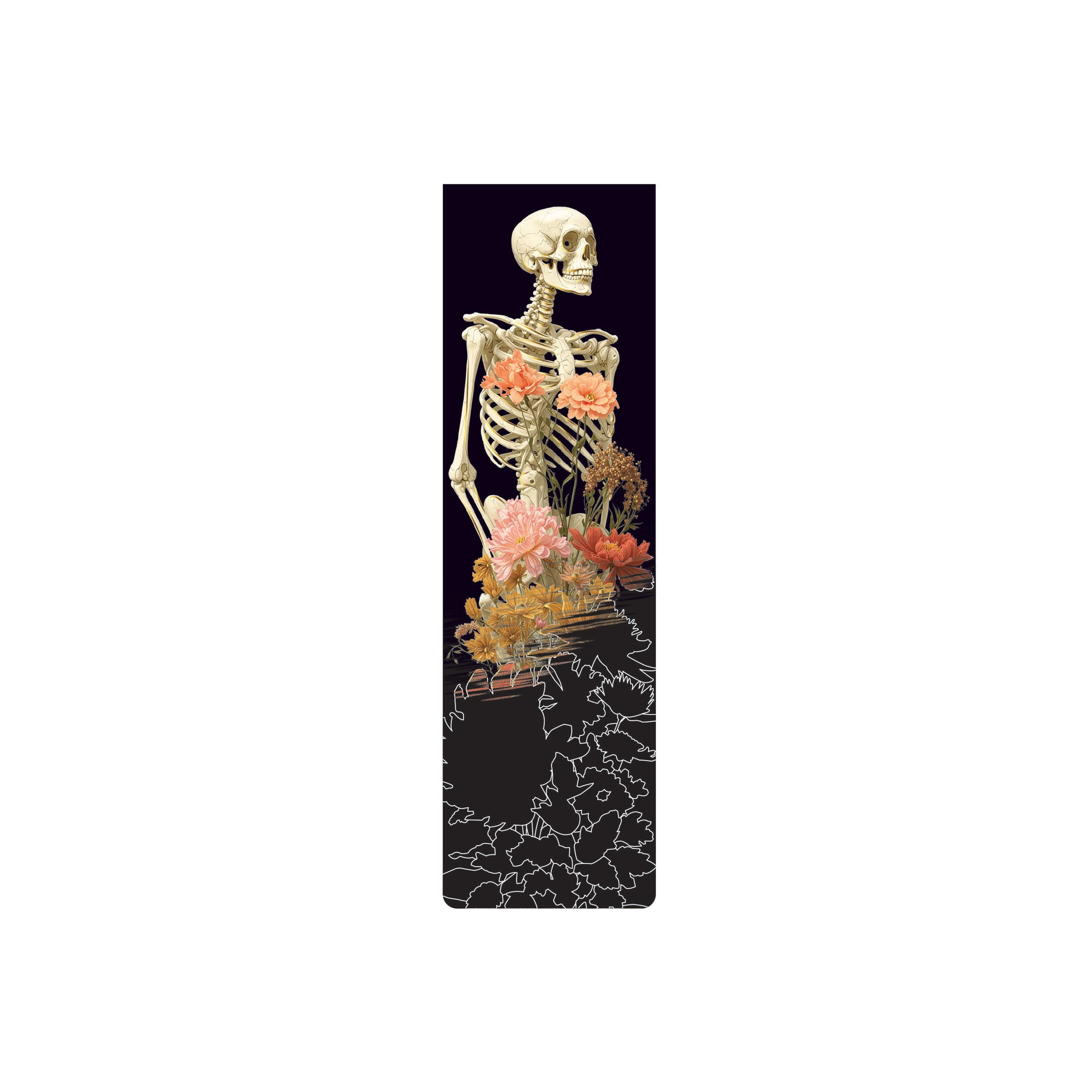 Brea Reese® Spooky Botanicals Scratch Art Bookmarks