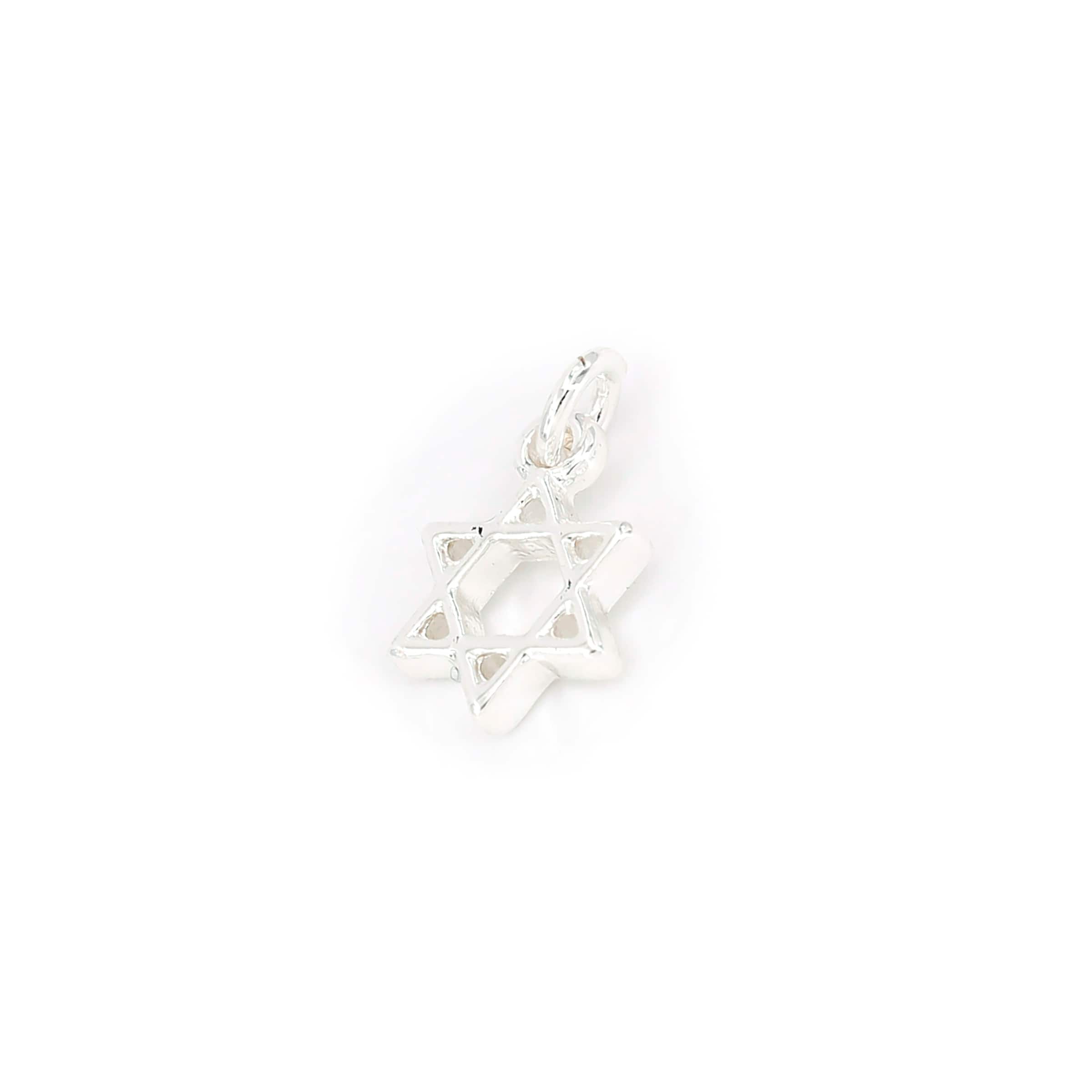 Silver-Plated Star of David Charm by Bead Landing™