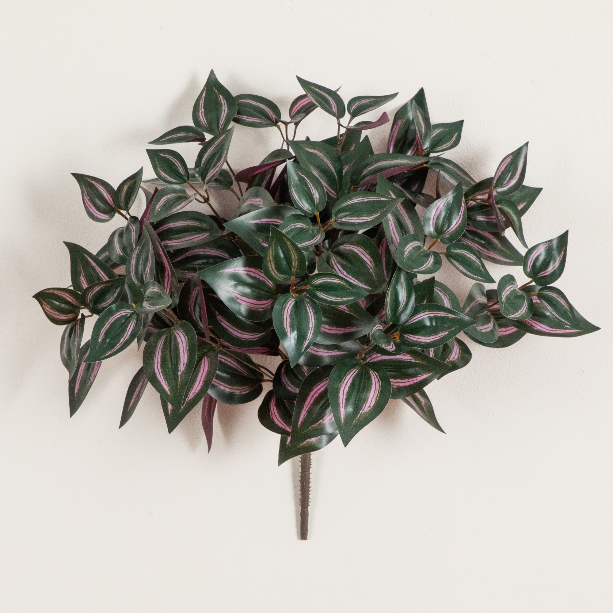 19" UV Resistant Artificial Wandering Jew Bush (Indoor/Outdoor)- Set of 3