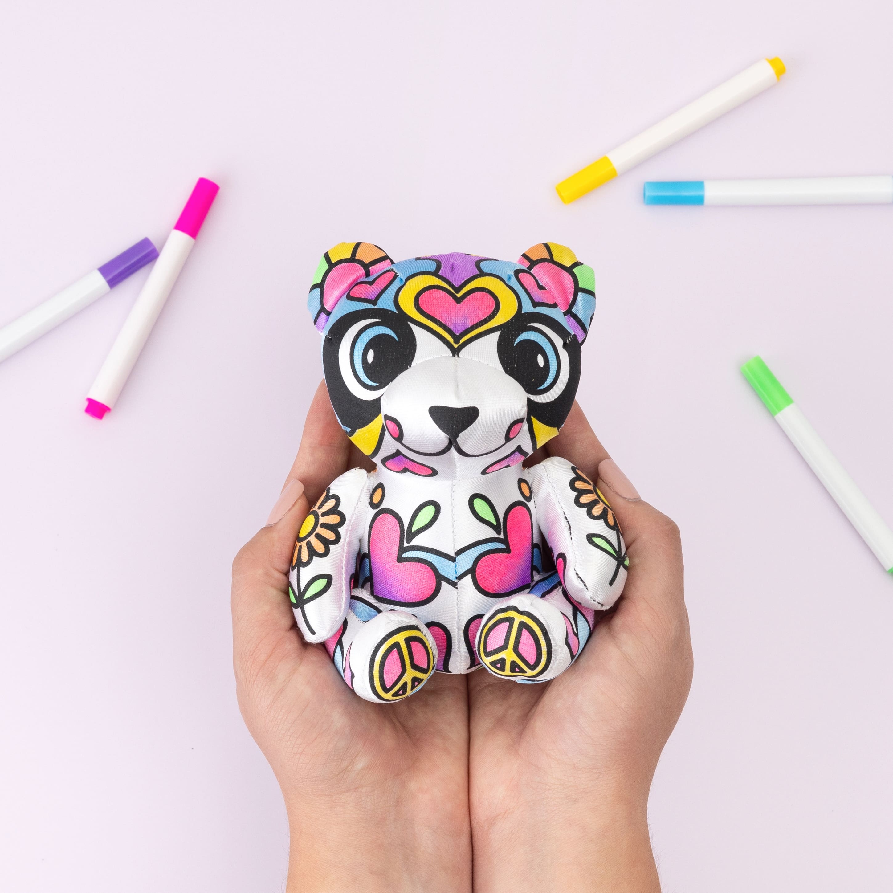 Colorbok® Make It Colorful! Color Your Own Plush Panda Kit