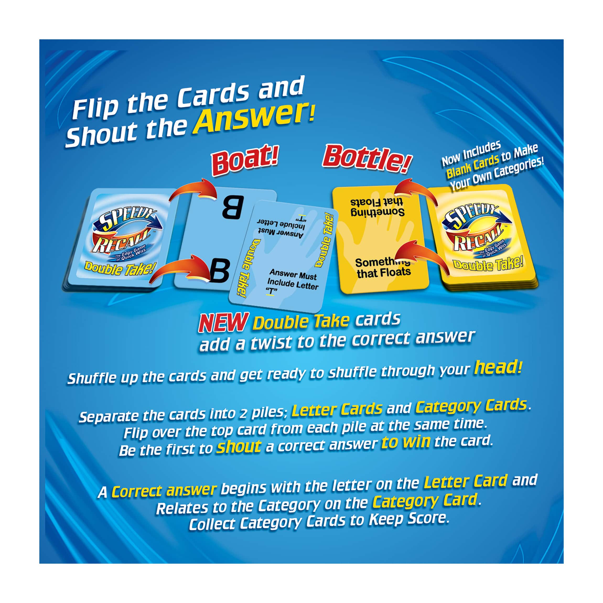 Speedy Recall™ DoubleTake Card Game