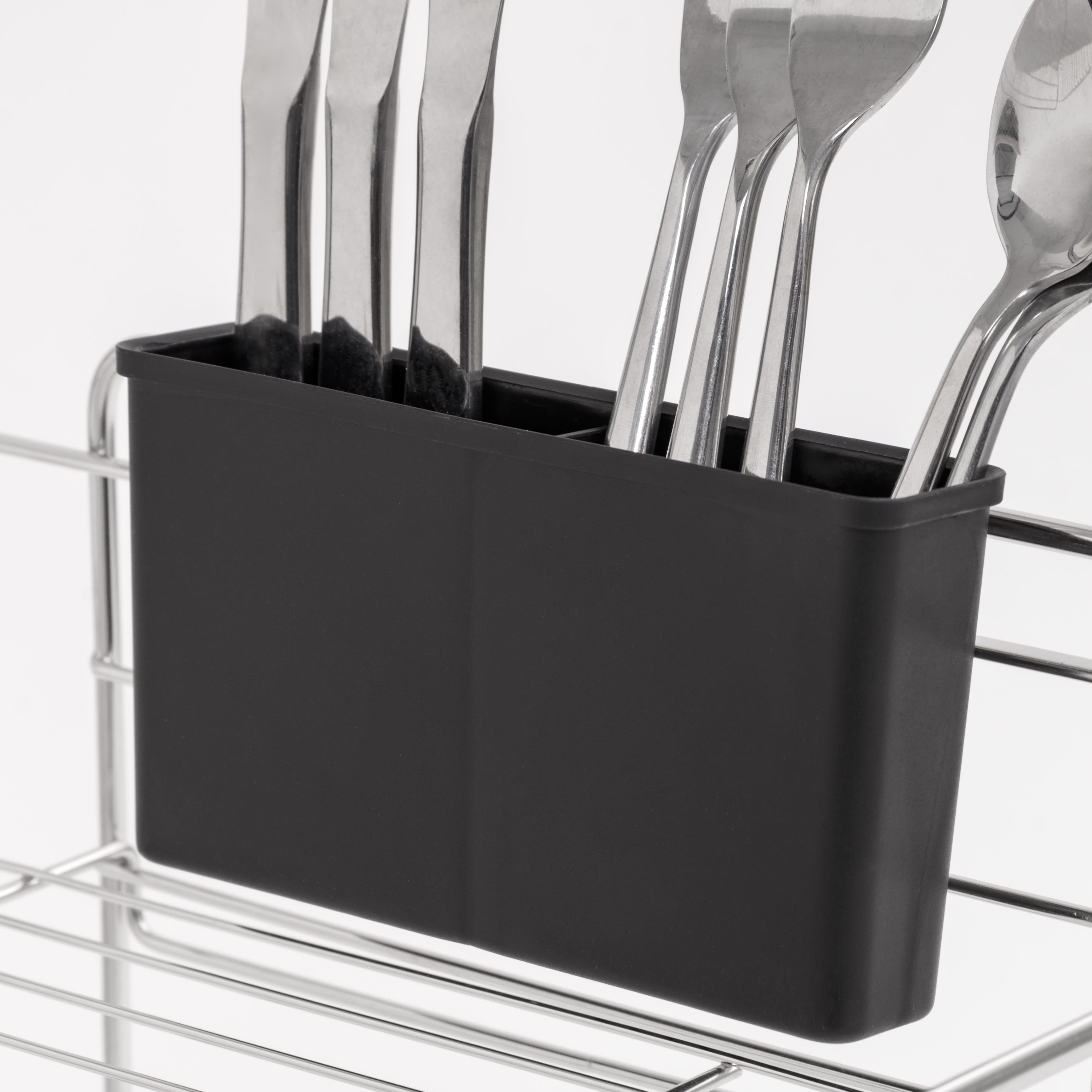 IRIS® 15.75" Stainless Steel 2-Tier Dish Rack