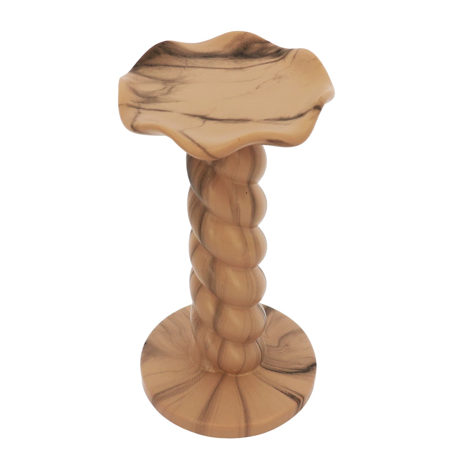 Marbled Ceramic Pillar Candle Holder by Ashland®