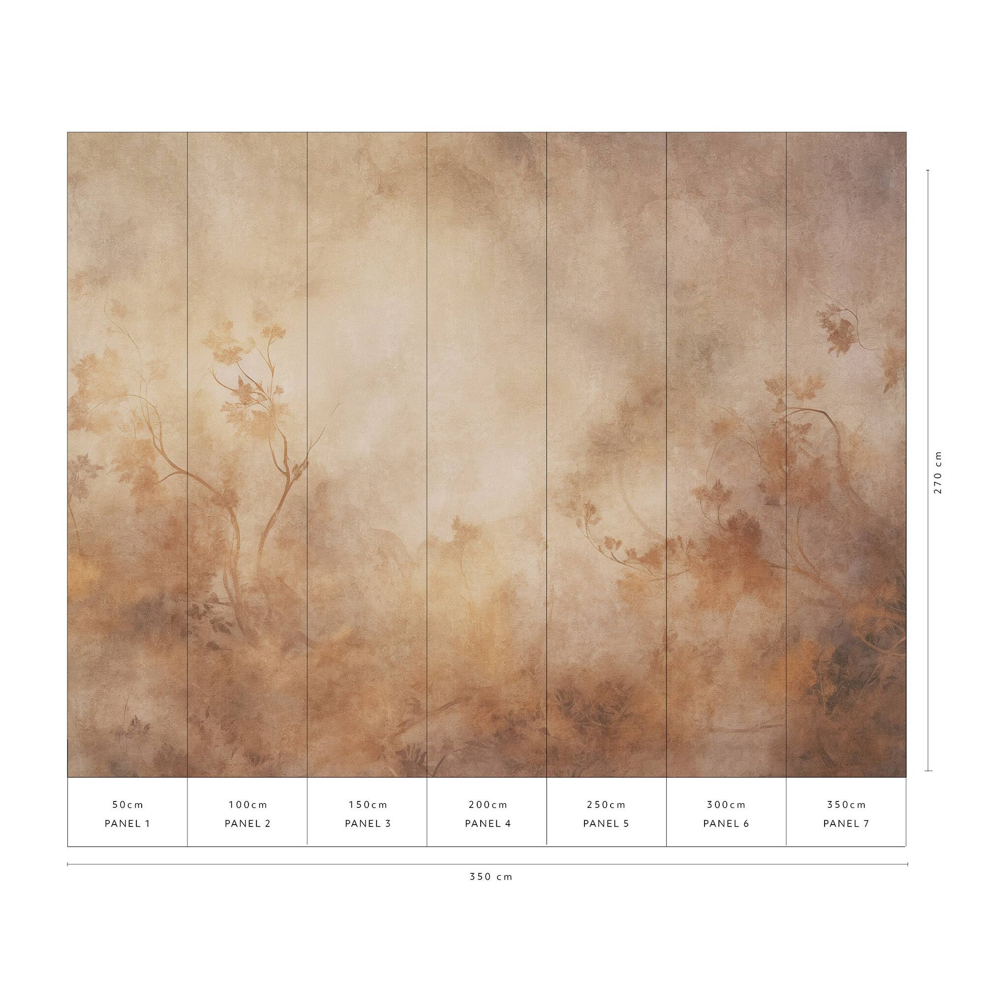 Designs Direct Golden Murmur Gold Mural