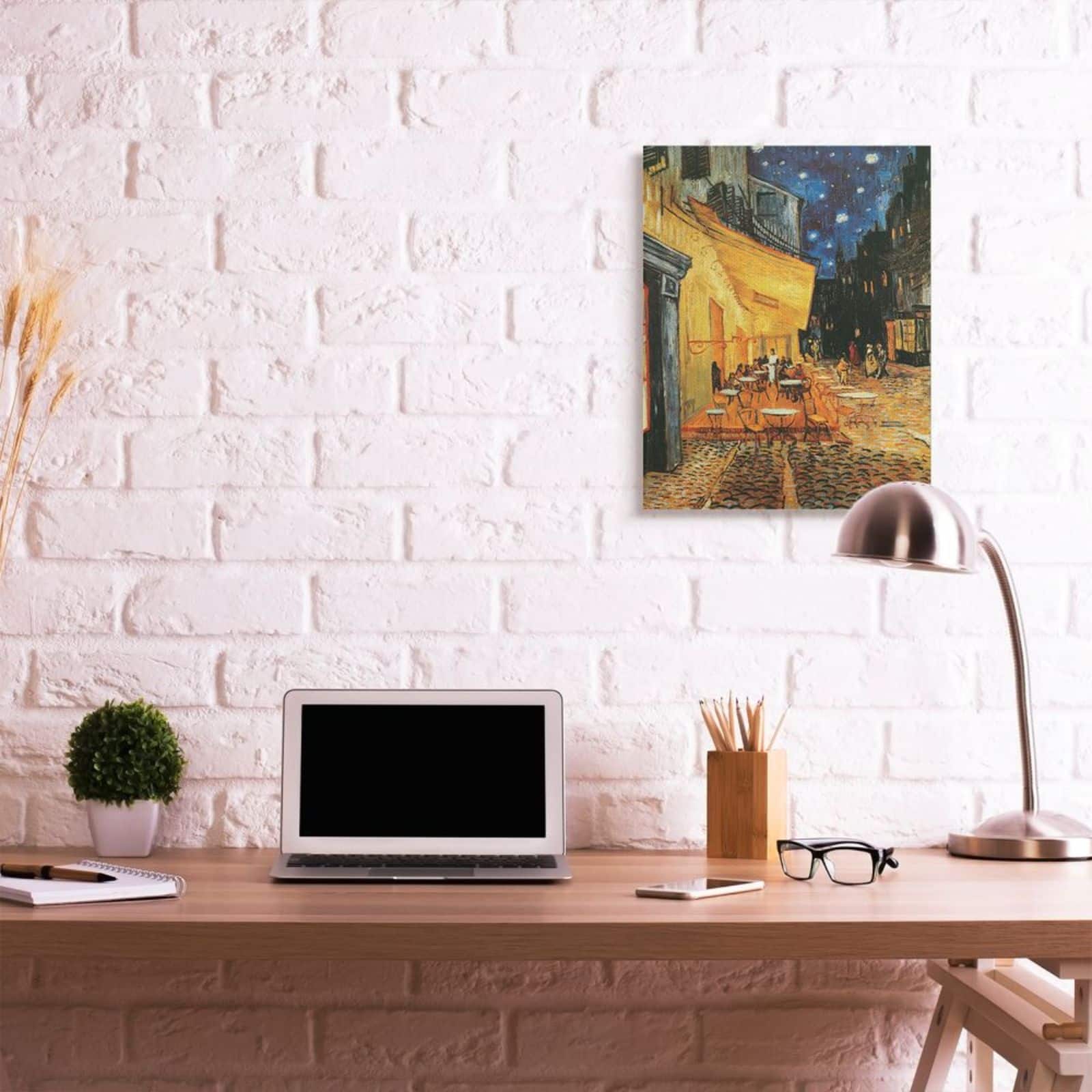 Stupell Industries Café Terrace at Night Traditional Van Gogh Painting Canvas Wall Art