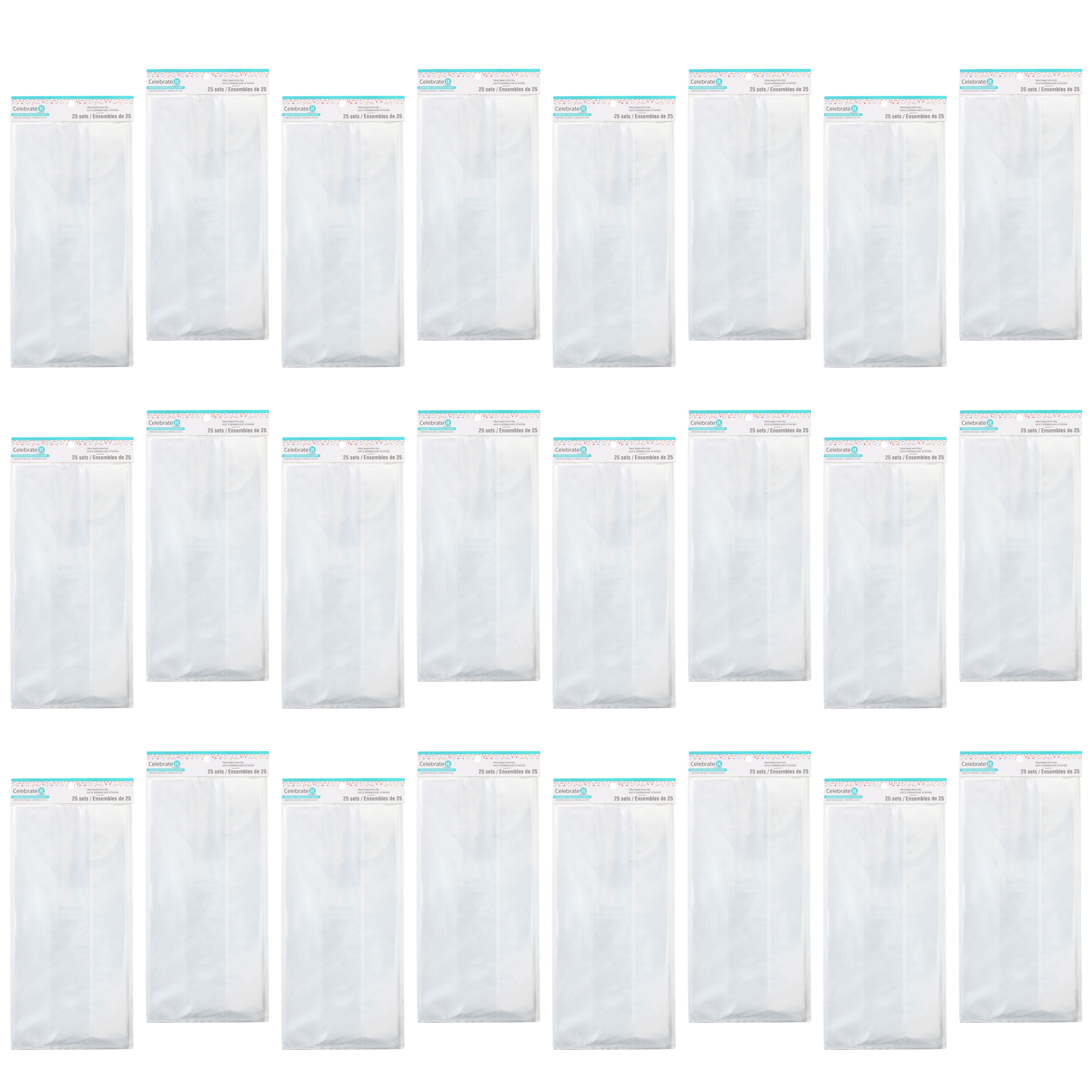 24 Packs: 25 ct. (600 total) Mini Loaf Treat Bags by Celebrate It®