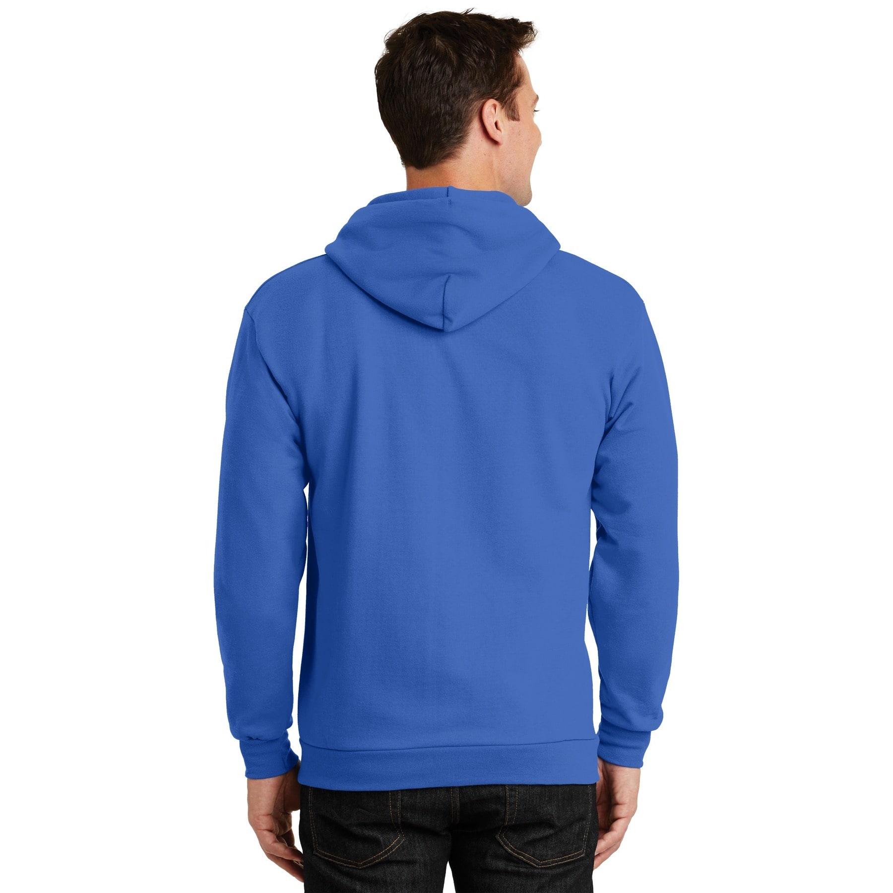 Port & Company® Essential Fleece Full-Zip Hooded Sweatshirt
