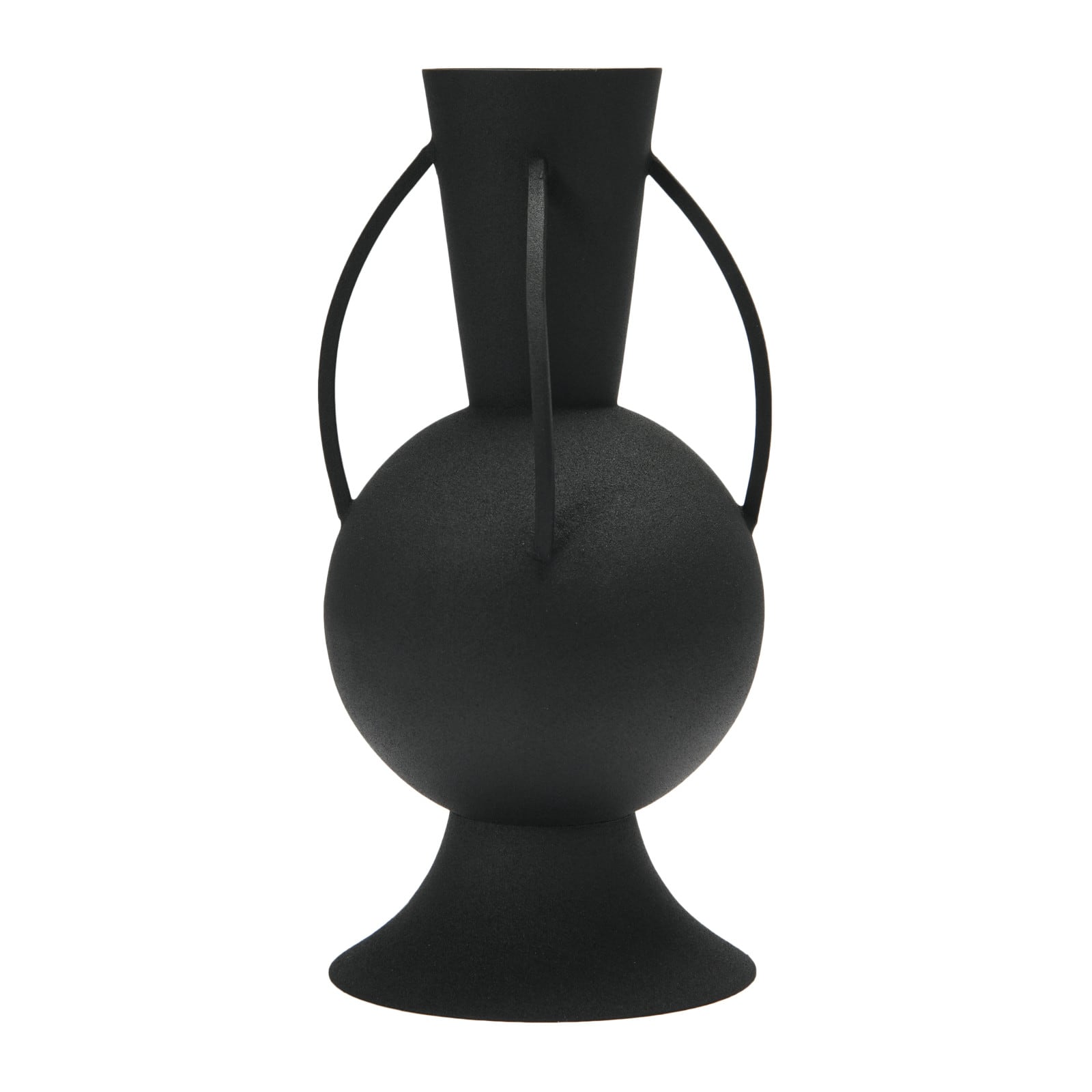 Hello Honey® 14'' Textured Metal Vase with 4 Handles