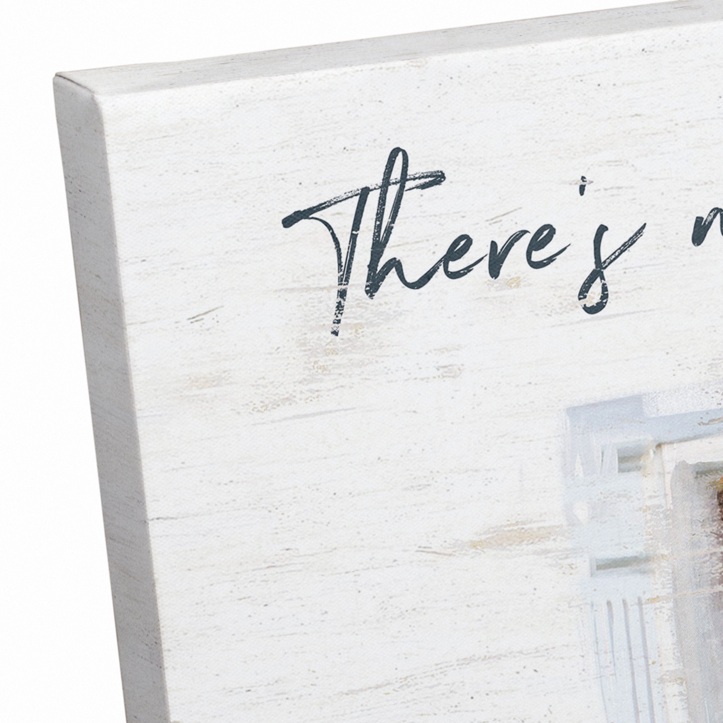 There's No Place Like Home for the Holidays Canvas Wall Art
