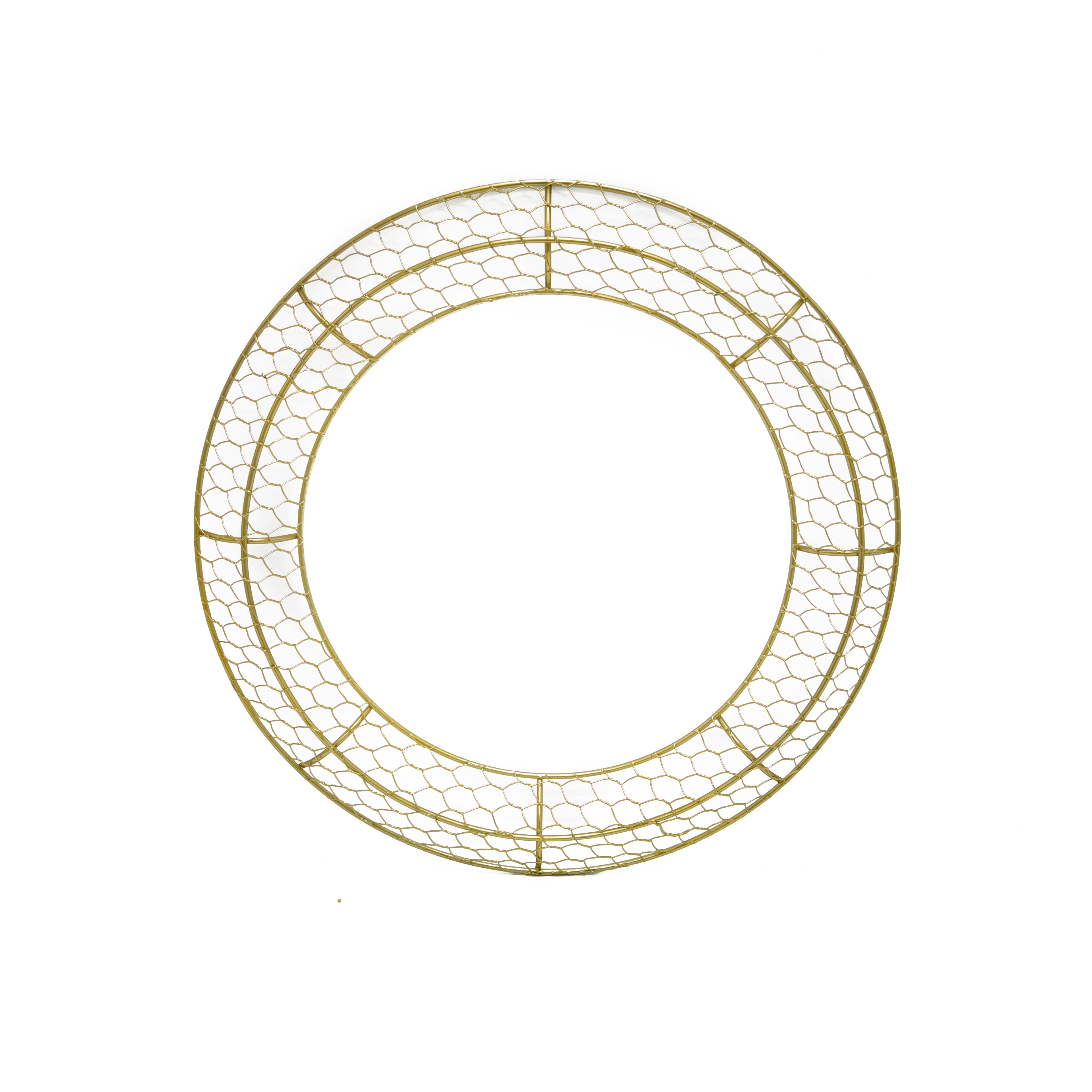 16" Gold Metal Wreath Form by Ashland®