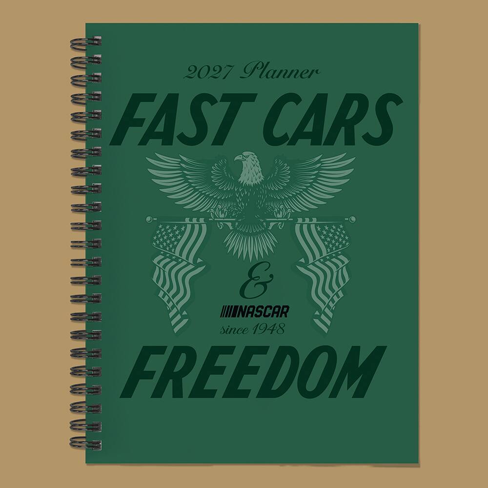2027 Nascar Medium Weekly Monthly Planner