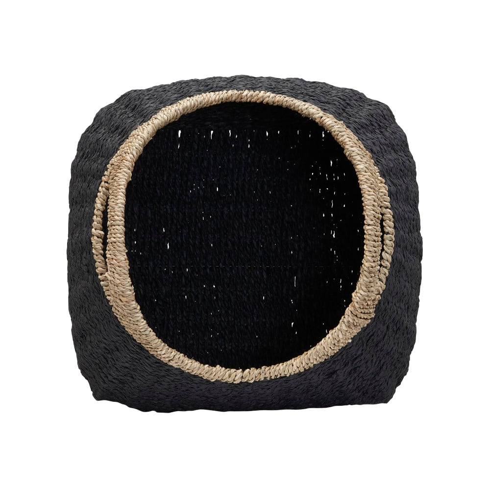 Household Essentials Black Basket with Handles
