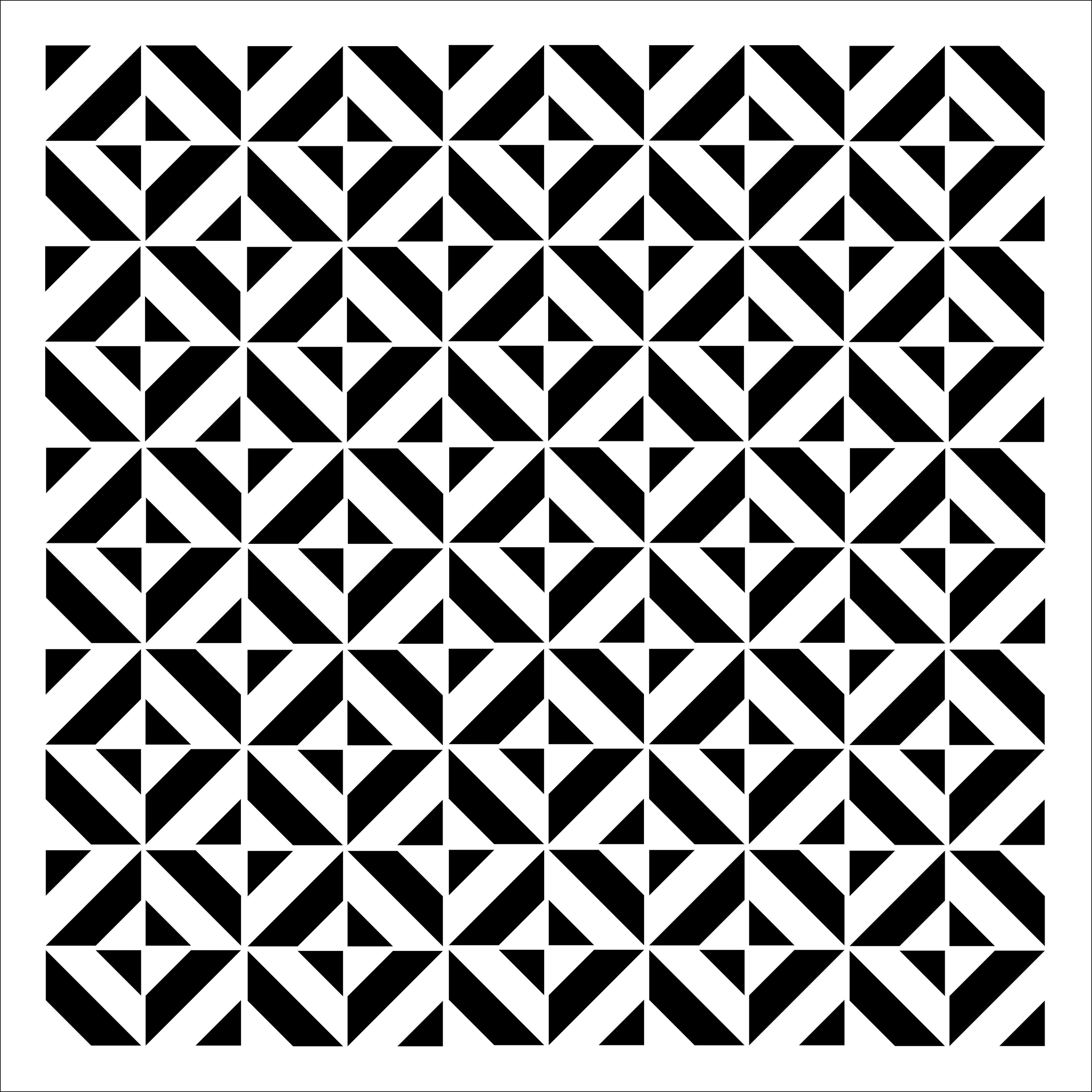 The Crafter's Workshop Illusions Stencil, 6" x 6"