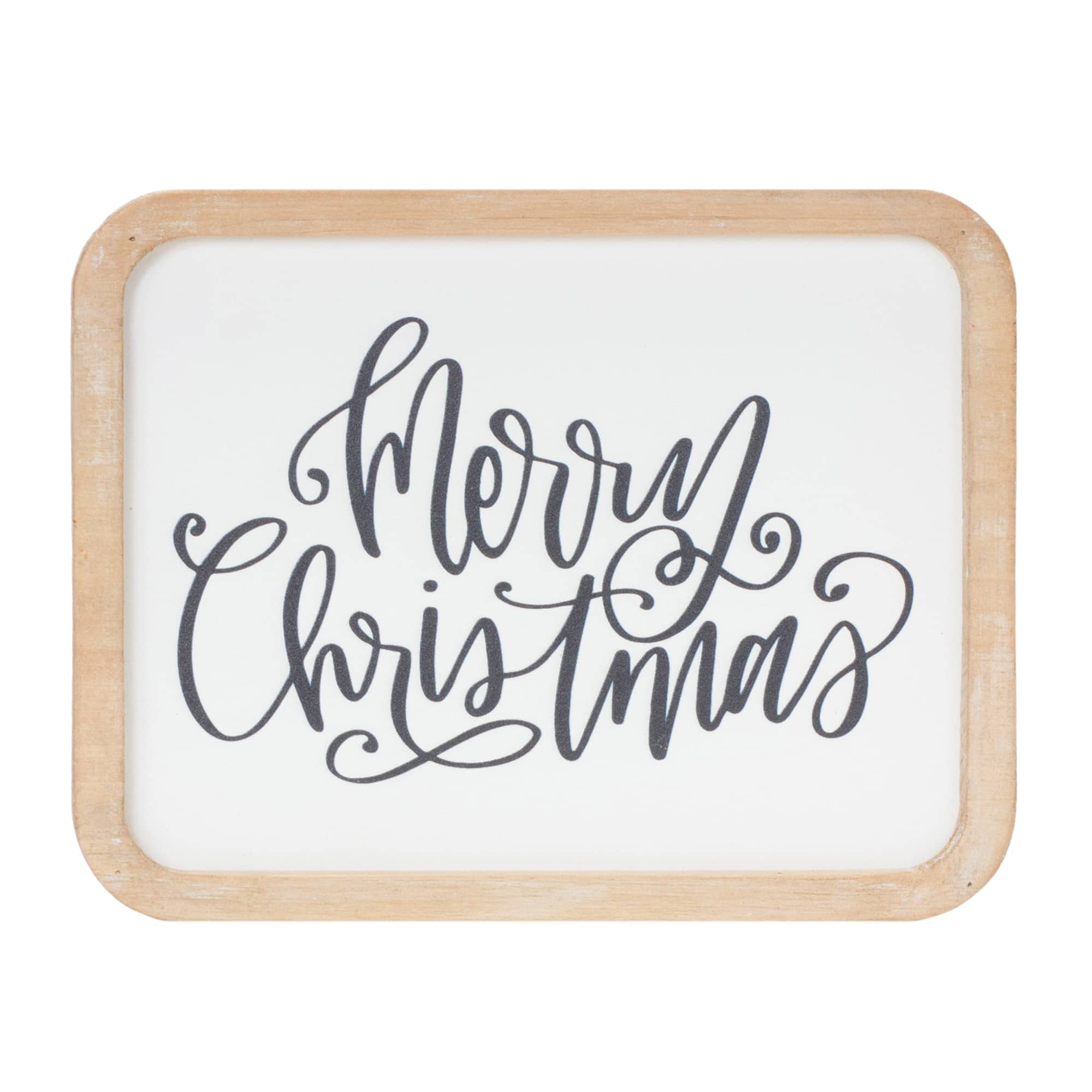 Jingle Merry Christmas Plaque Hanging Wall Décor Set