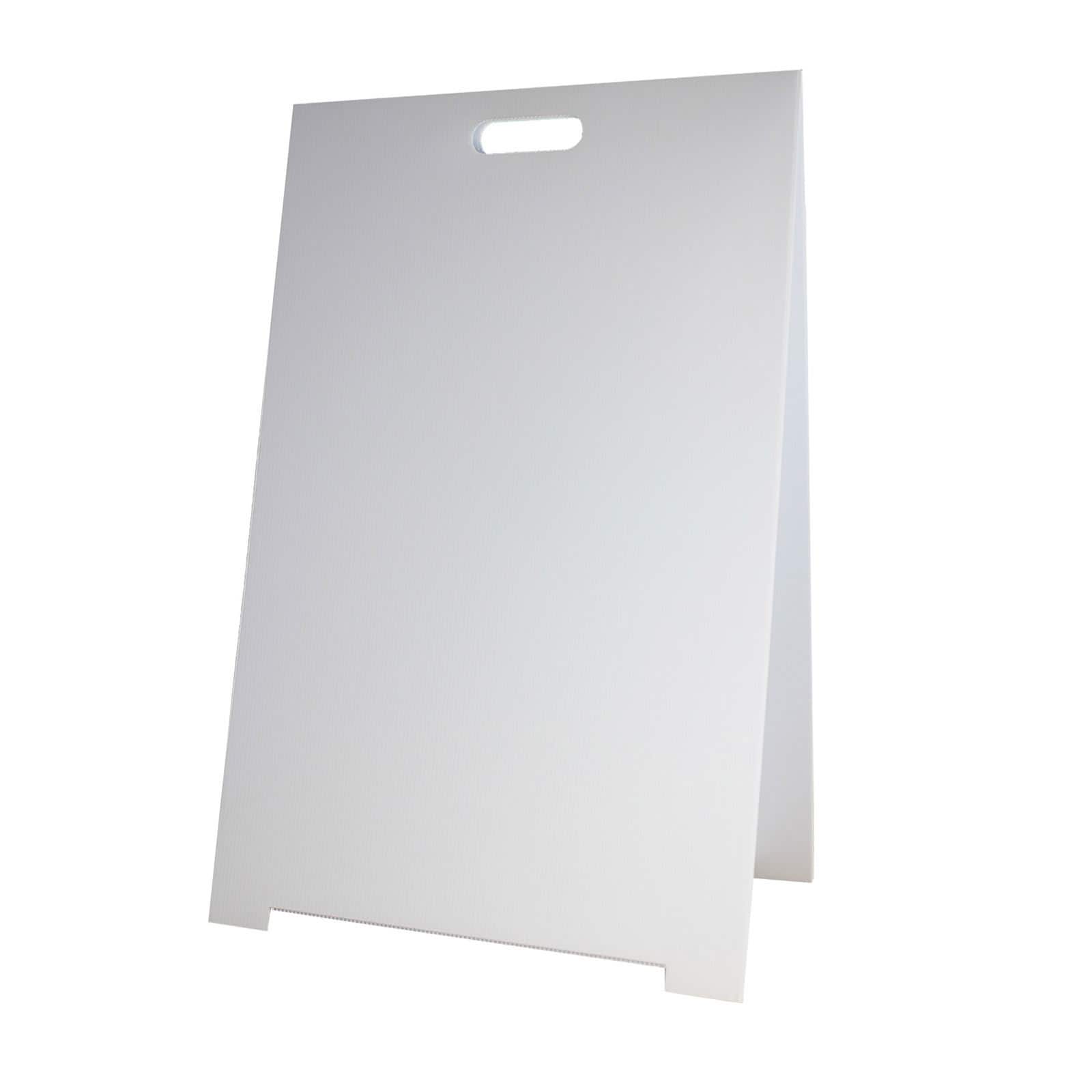 Flipside Premium Corrugated Plastic Dry Erase Marquee Easel