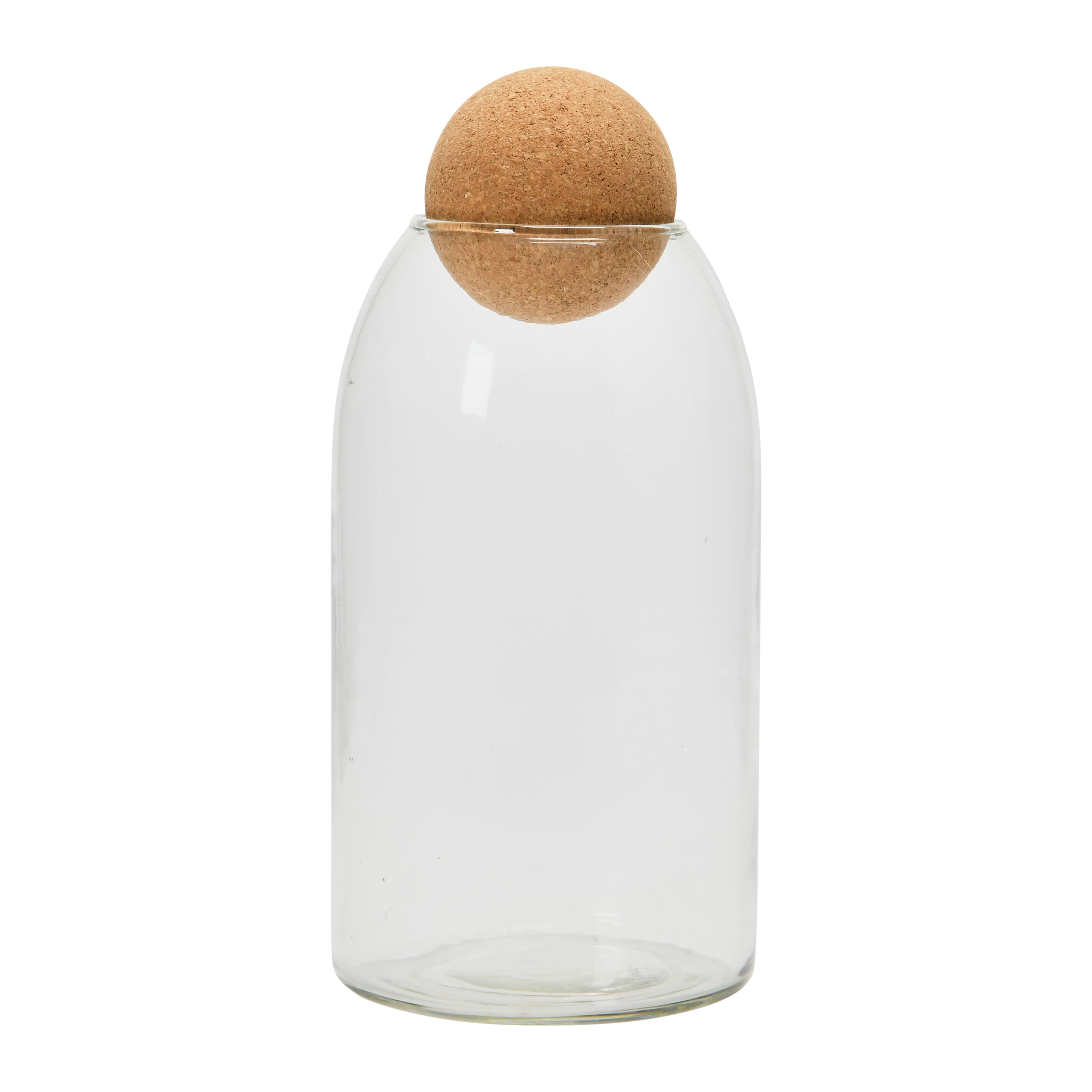 Hello Honey® Glass Jar with Cork Ball Lid