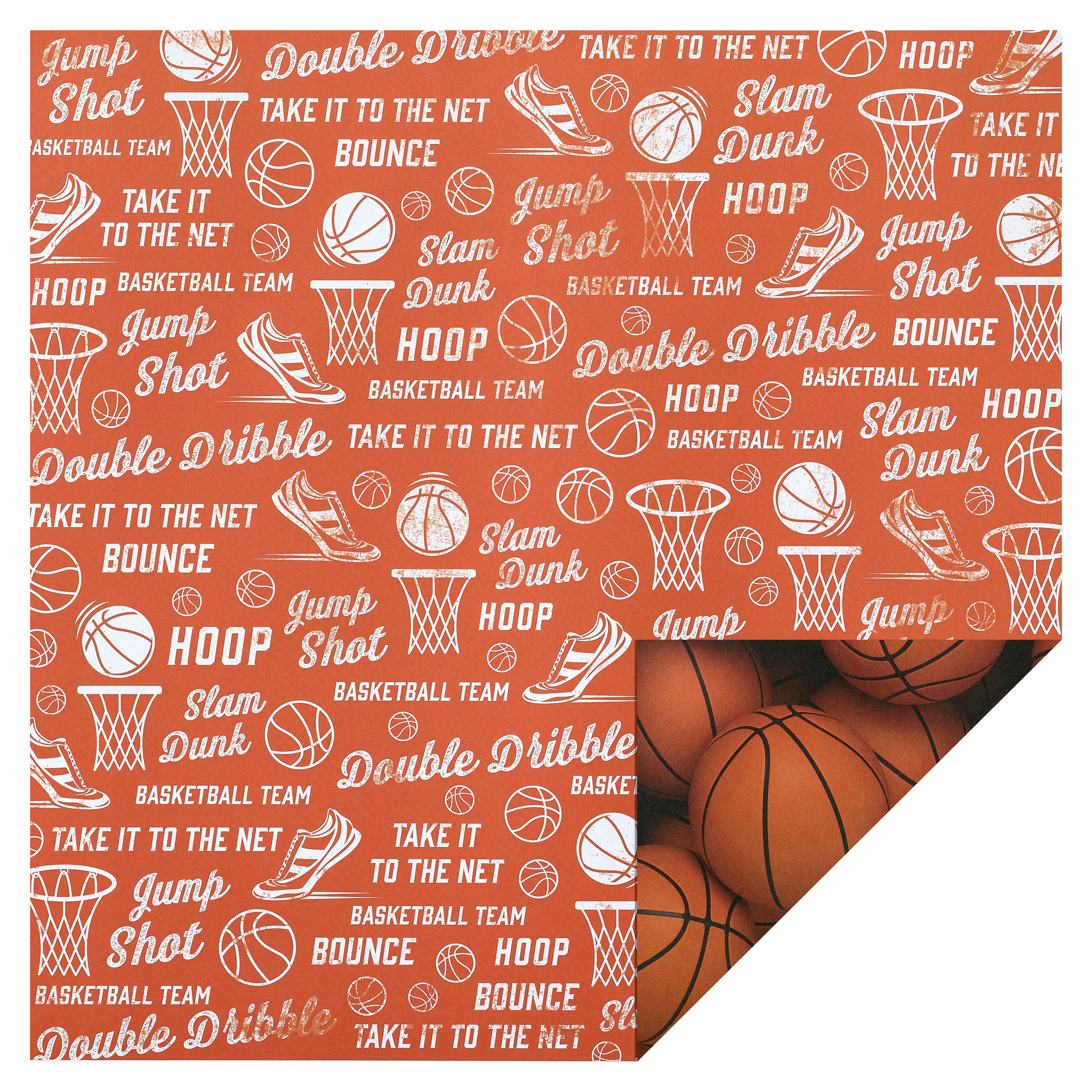 Basketball Double-Sided Cardstock Paper by Recollections™, 12" x 12"