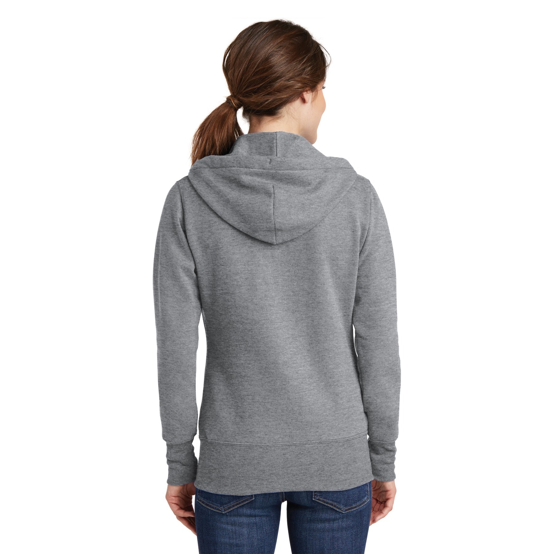 Port & Company® Ladies Core Fleece Full-Zip Hooded Sweatshirt
